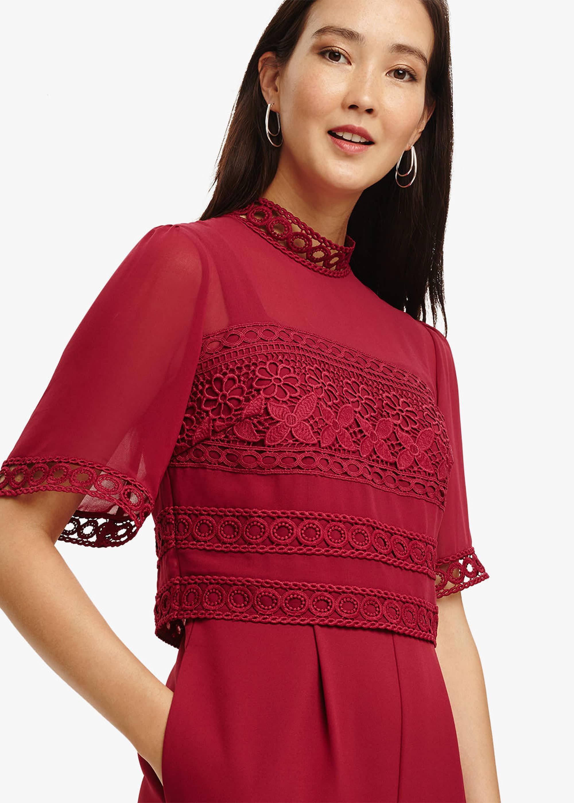 Ilia Lace Bodice Jumpsuit