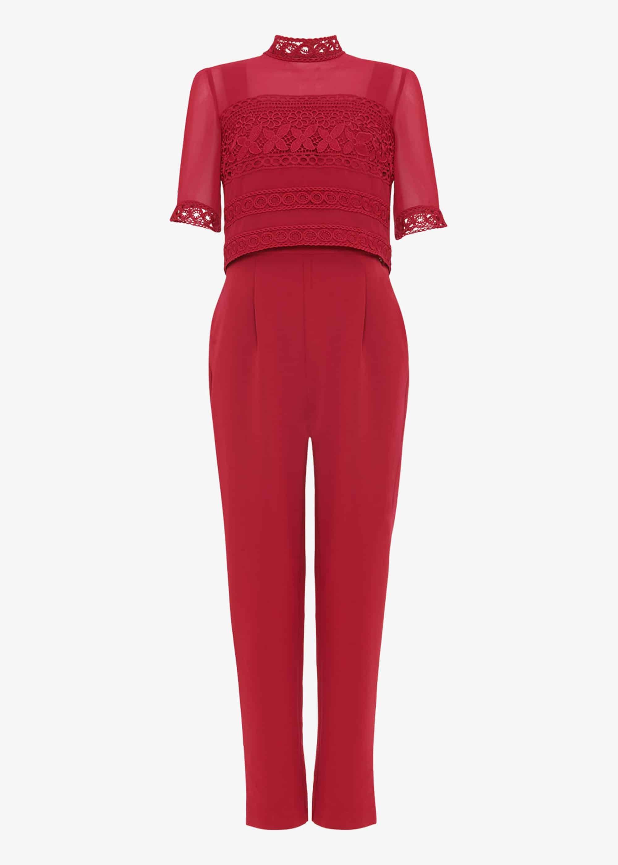 Ilia Lace Bodice Jumpsuit