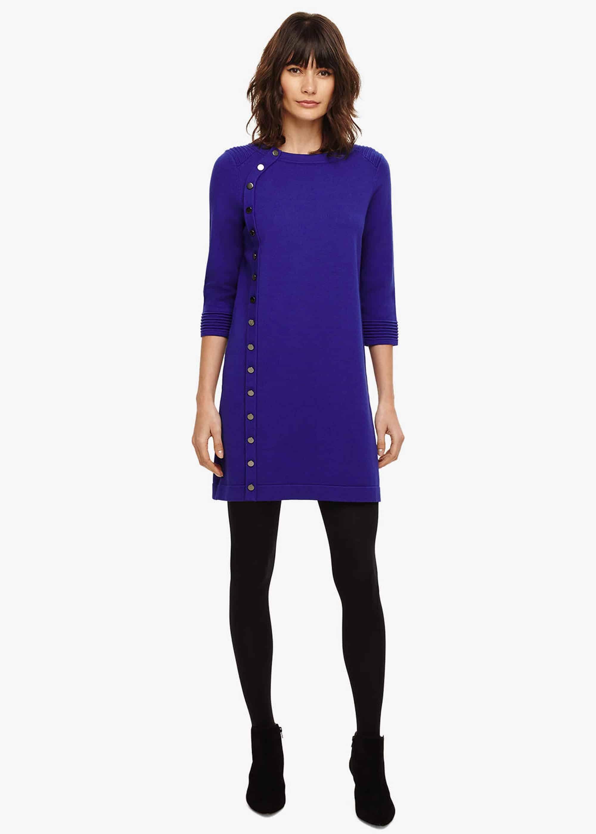 Bellatrix Button Knitted Dress