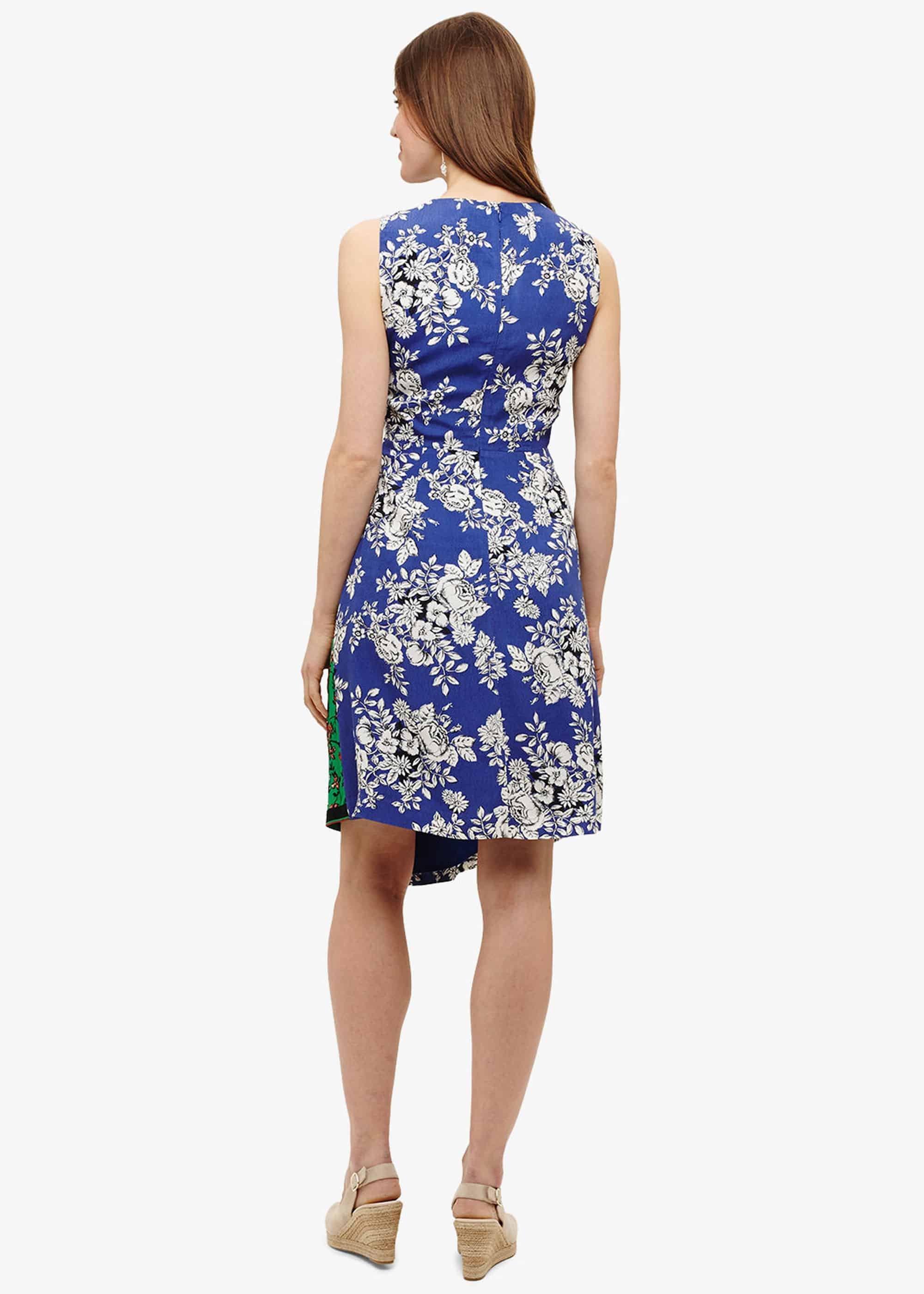 Meghan Patchwork Scarf Dress