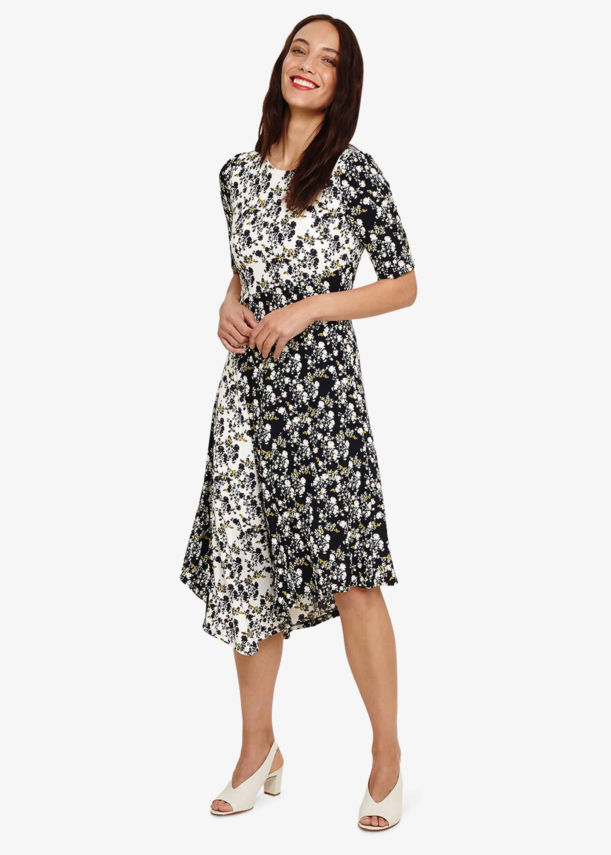 Akiko Floral Print Dress