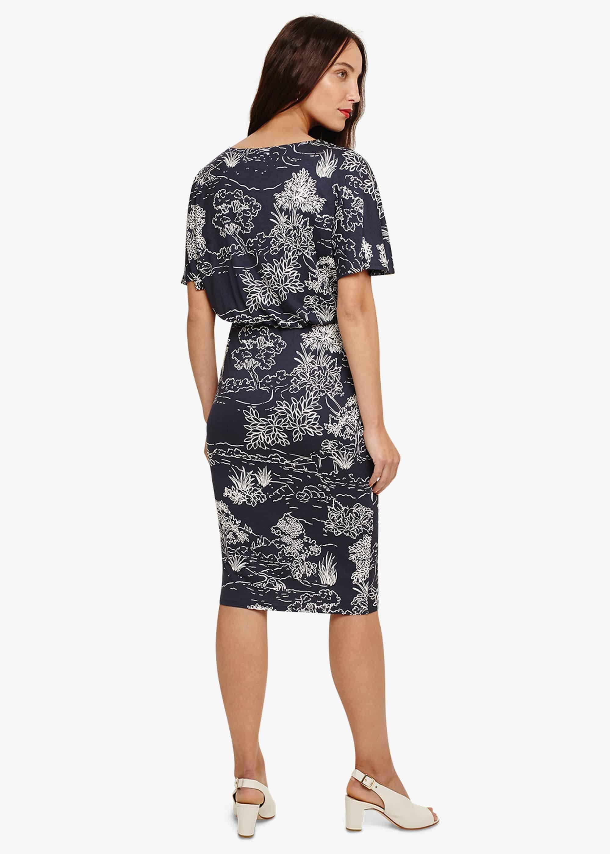 Ravine Tree Print Dress