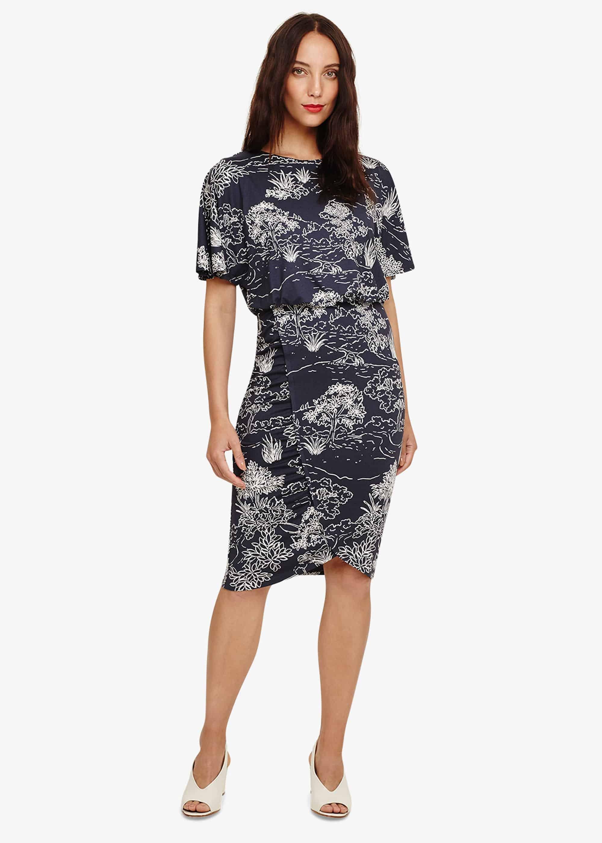 Ravine Tree Print Dress