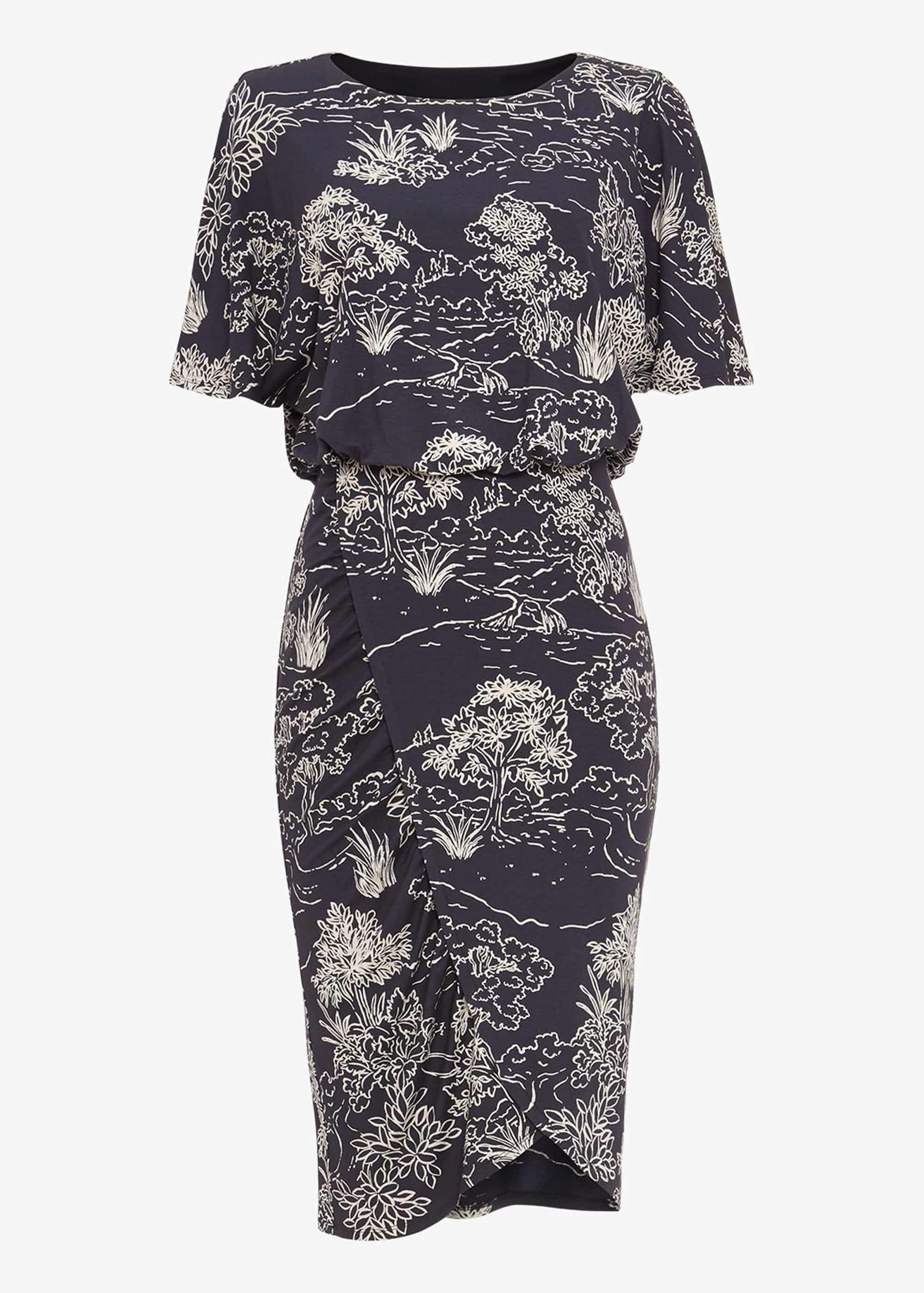 Ravine Tree Print Dress