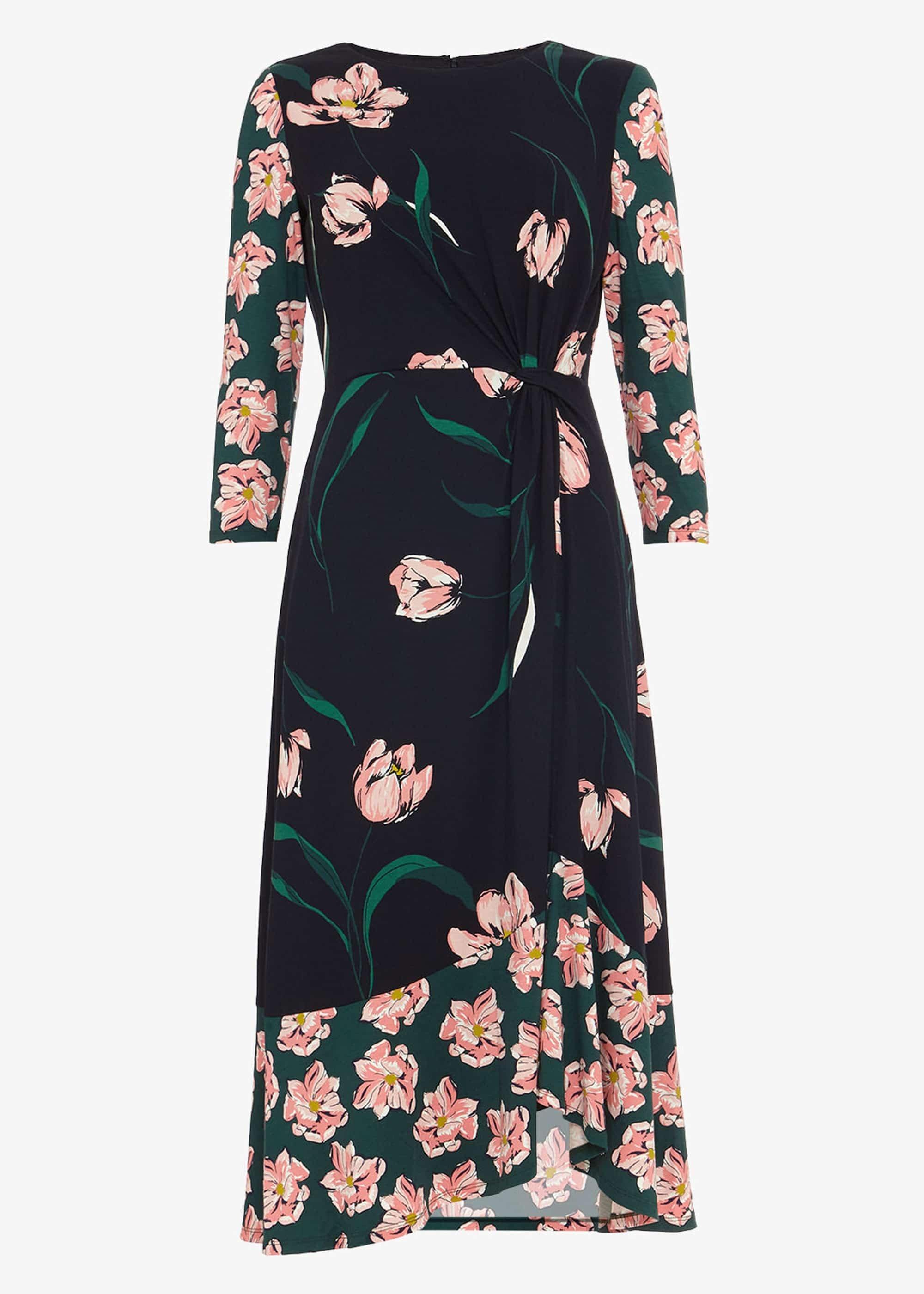 Leto Floral Print Dress