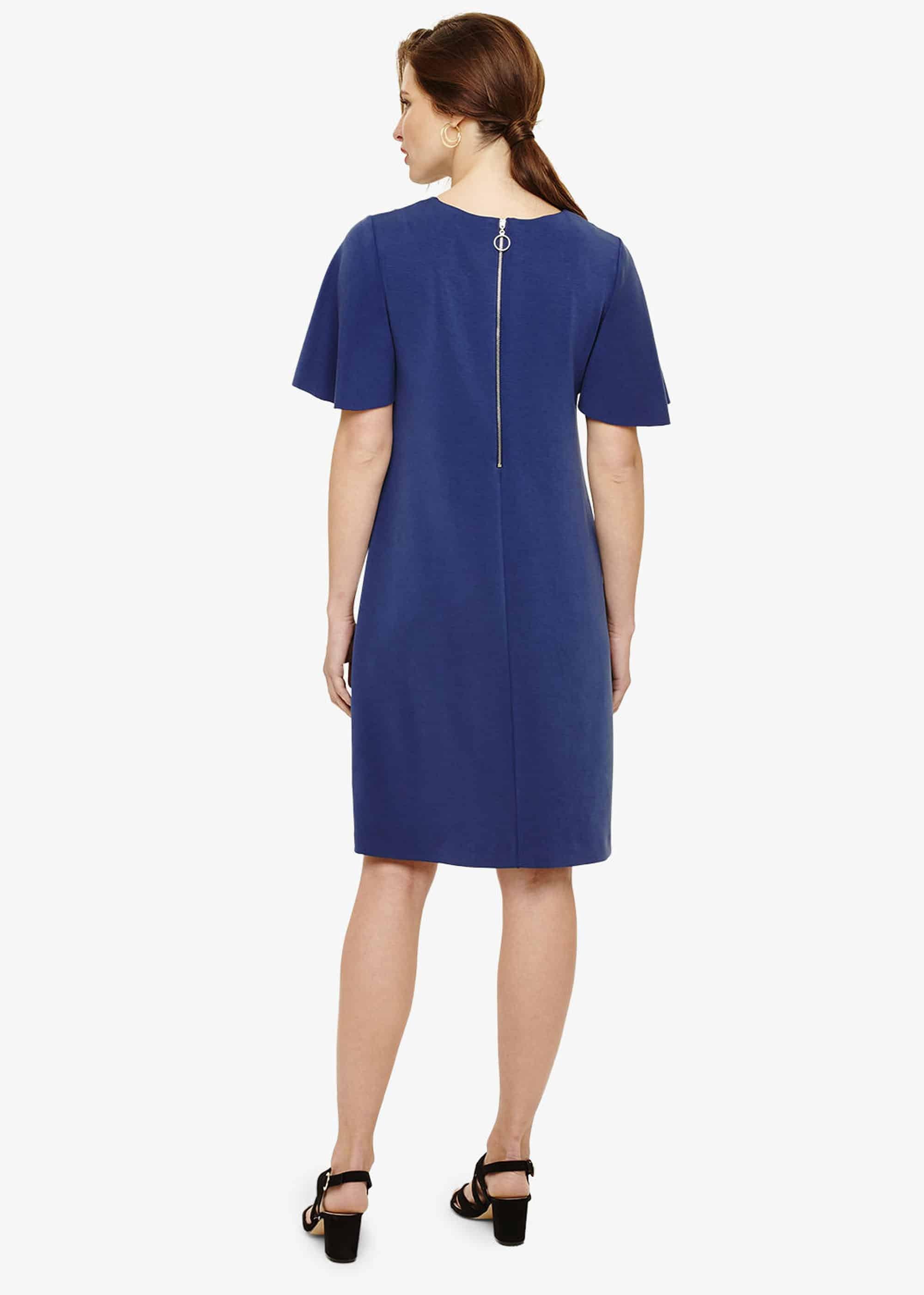 Sari Sueded Ponte Dress