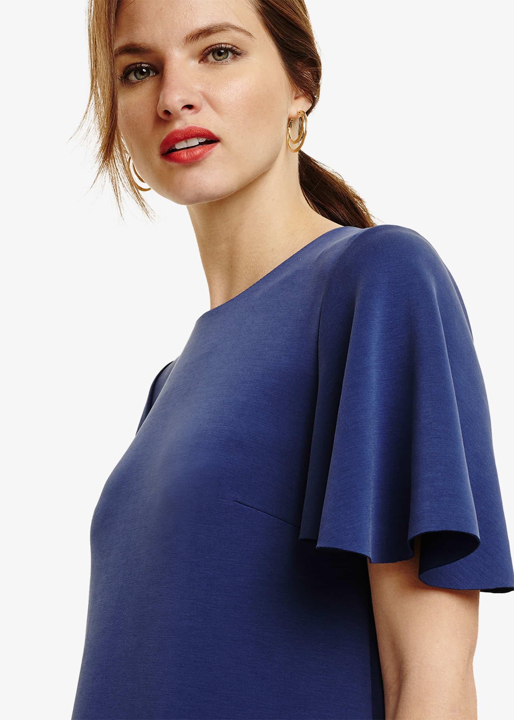 Sari Sueded Ponte Dress