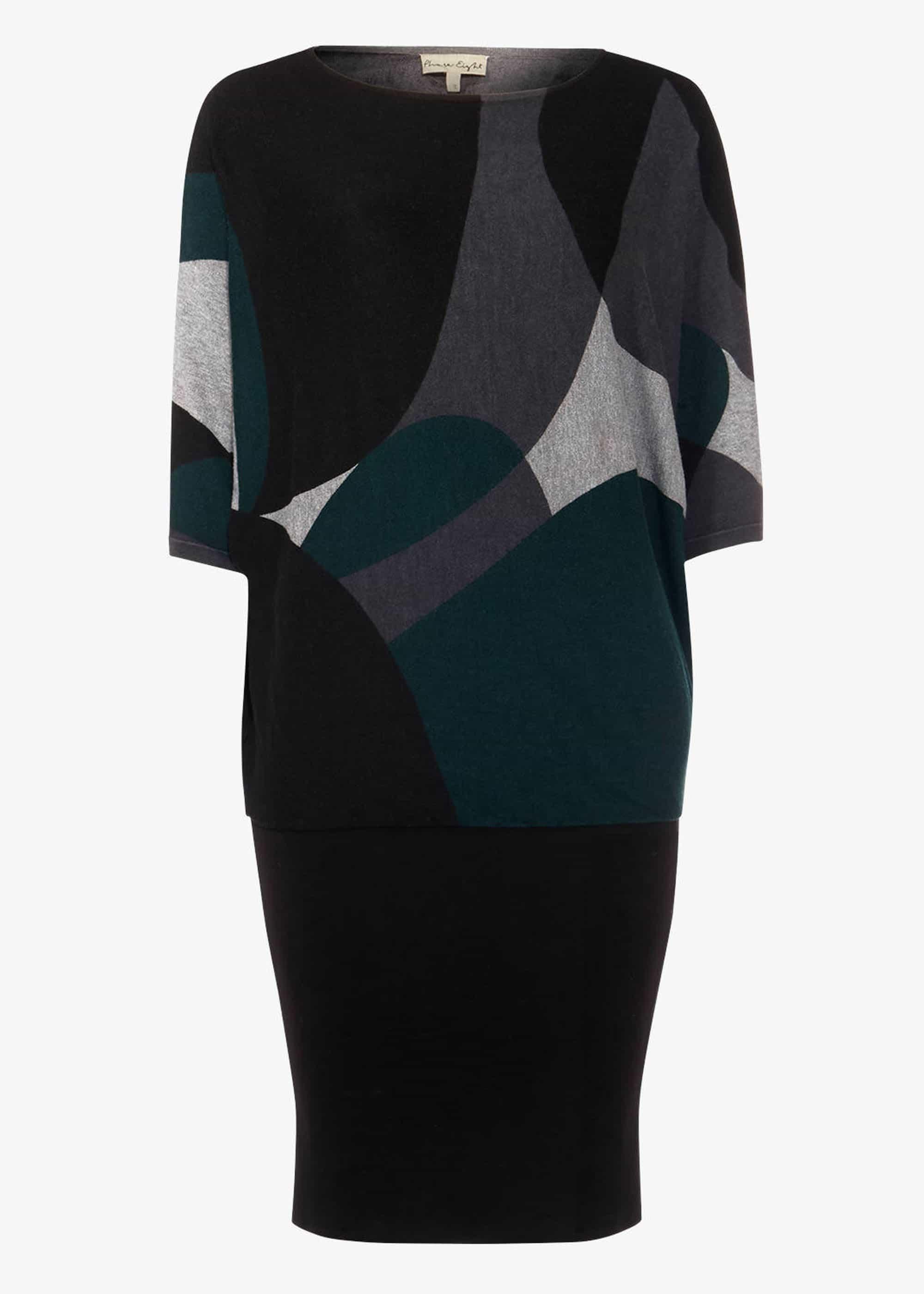 Becca Abstract Shape Print Dress