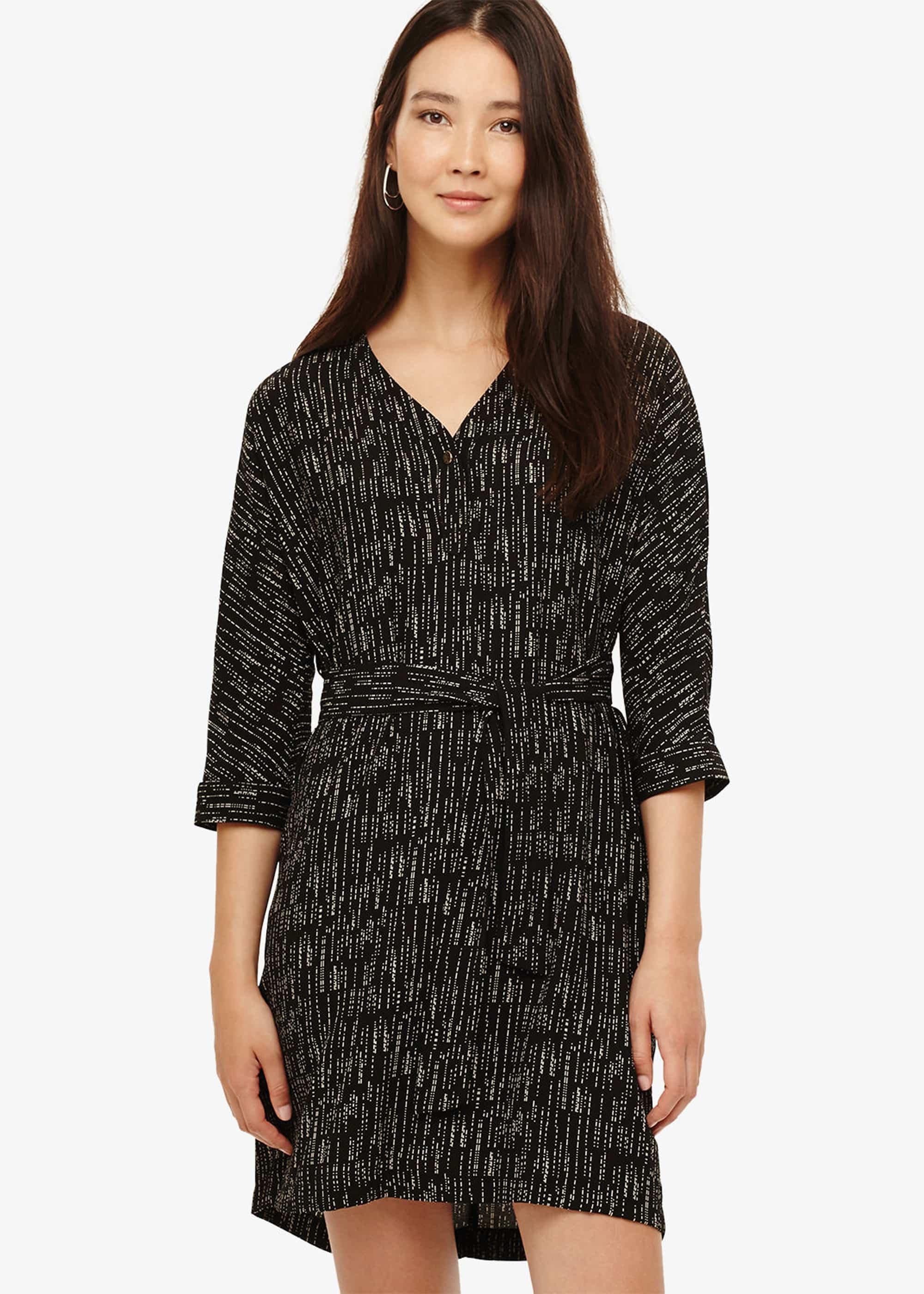 Antheia Belted Tunic Dress