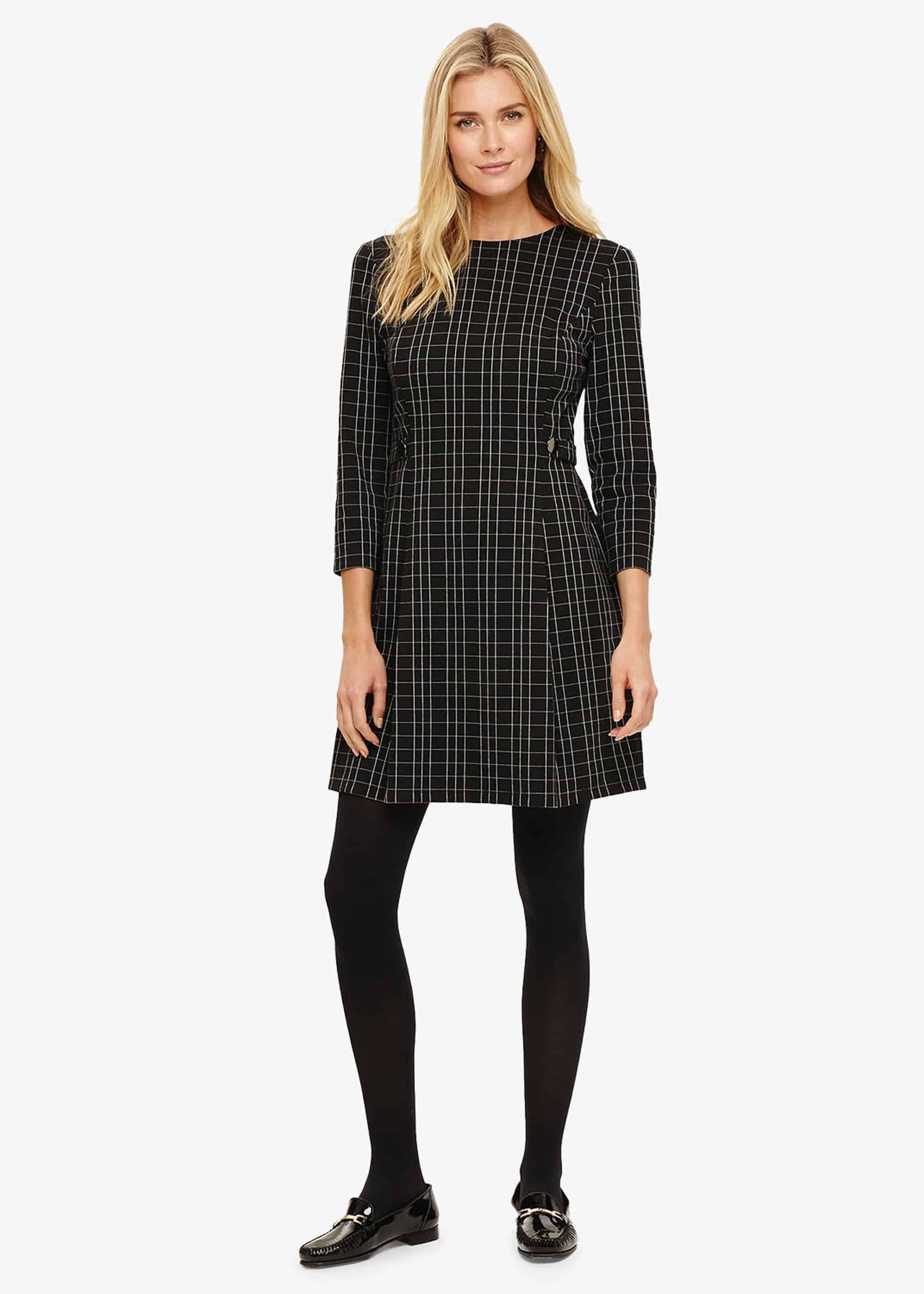 Callinda Check Dress