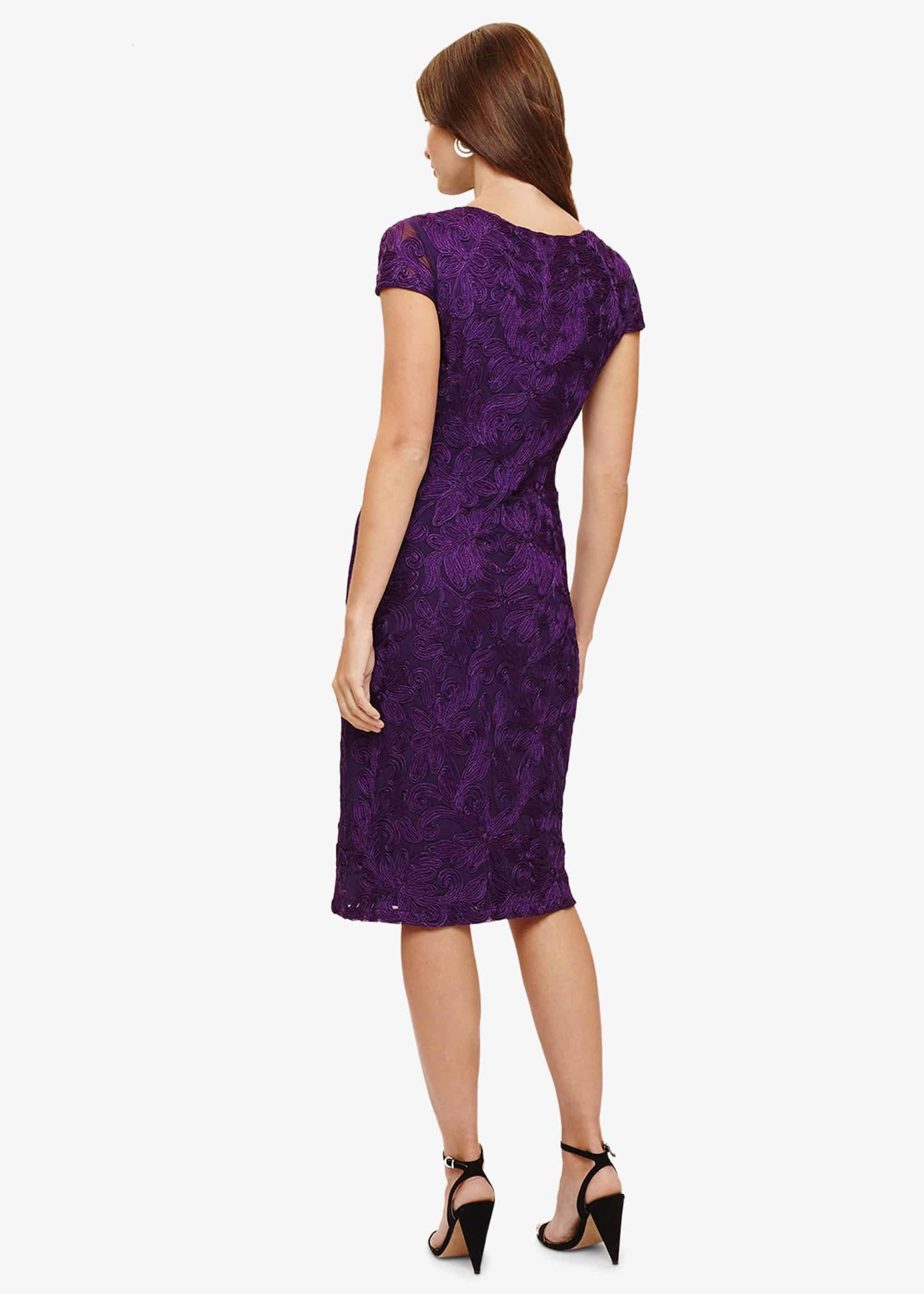 Cordelia Tapework Lace Dress