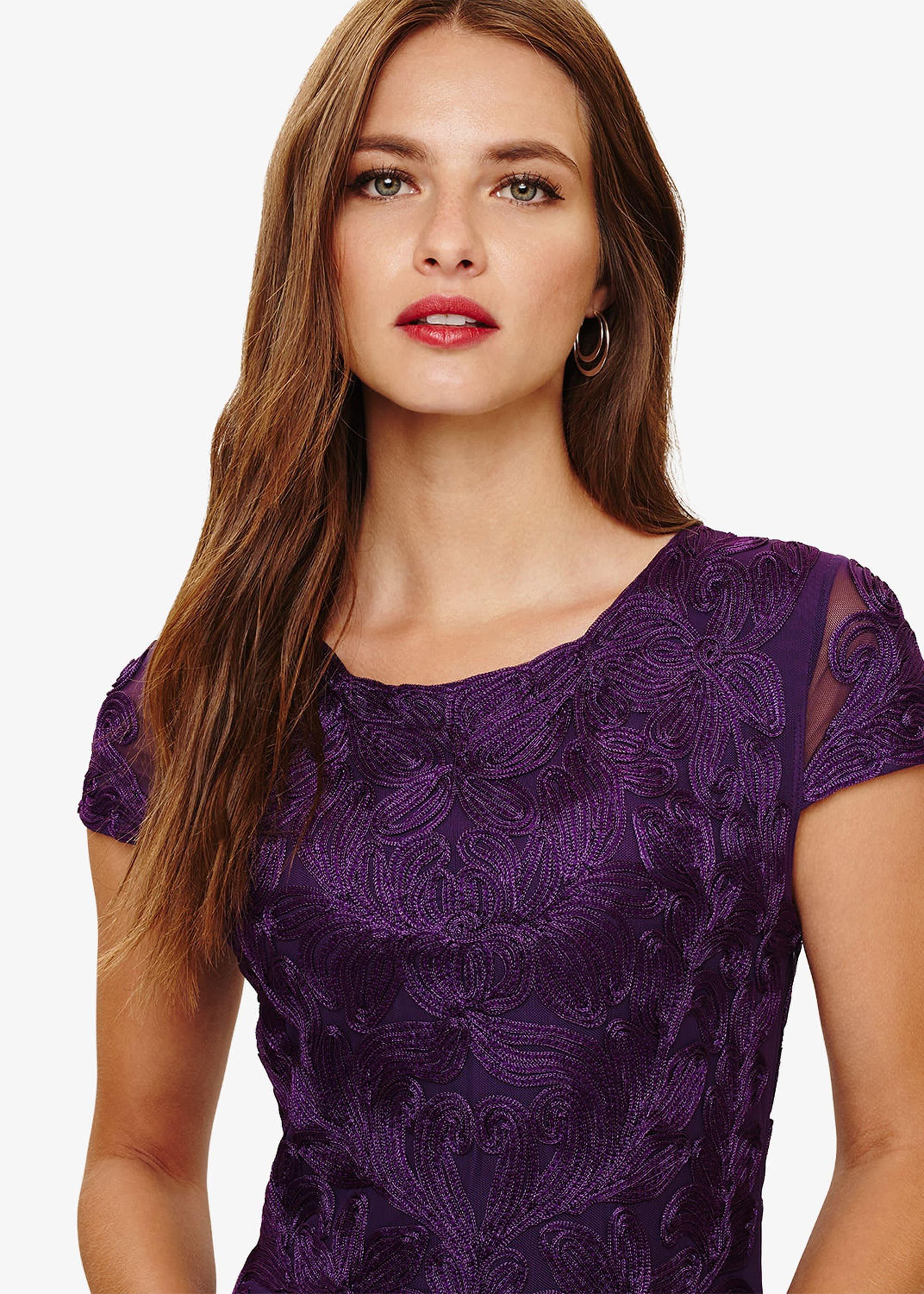Cordelia Tapework Lace Dress