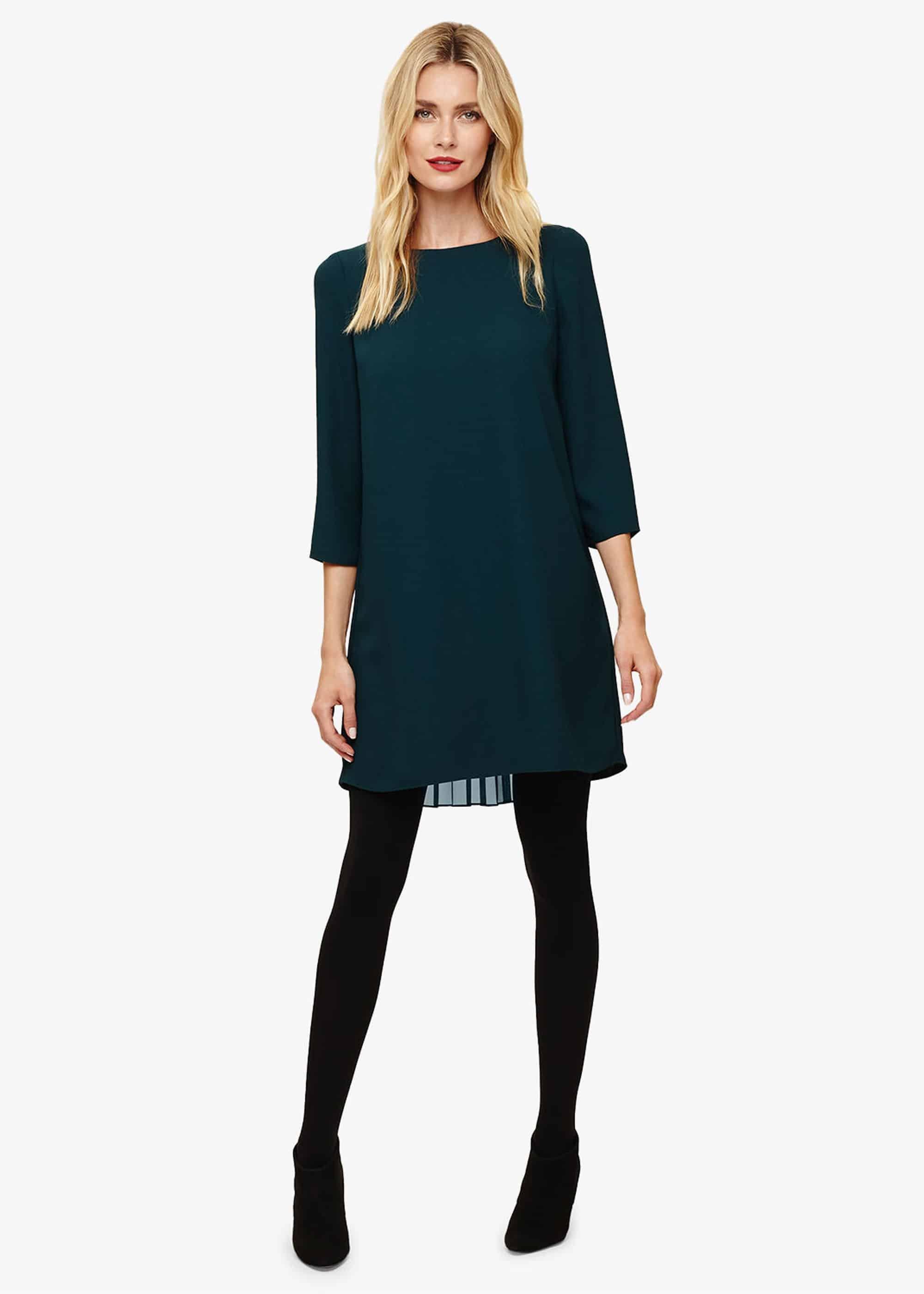 Pia Pleat Dress