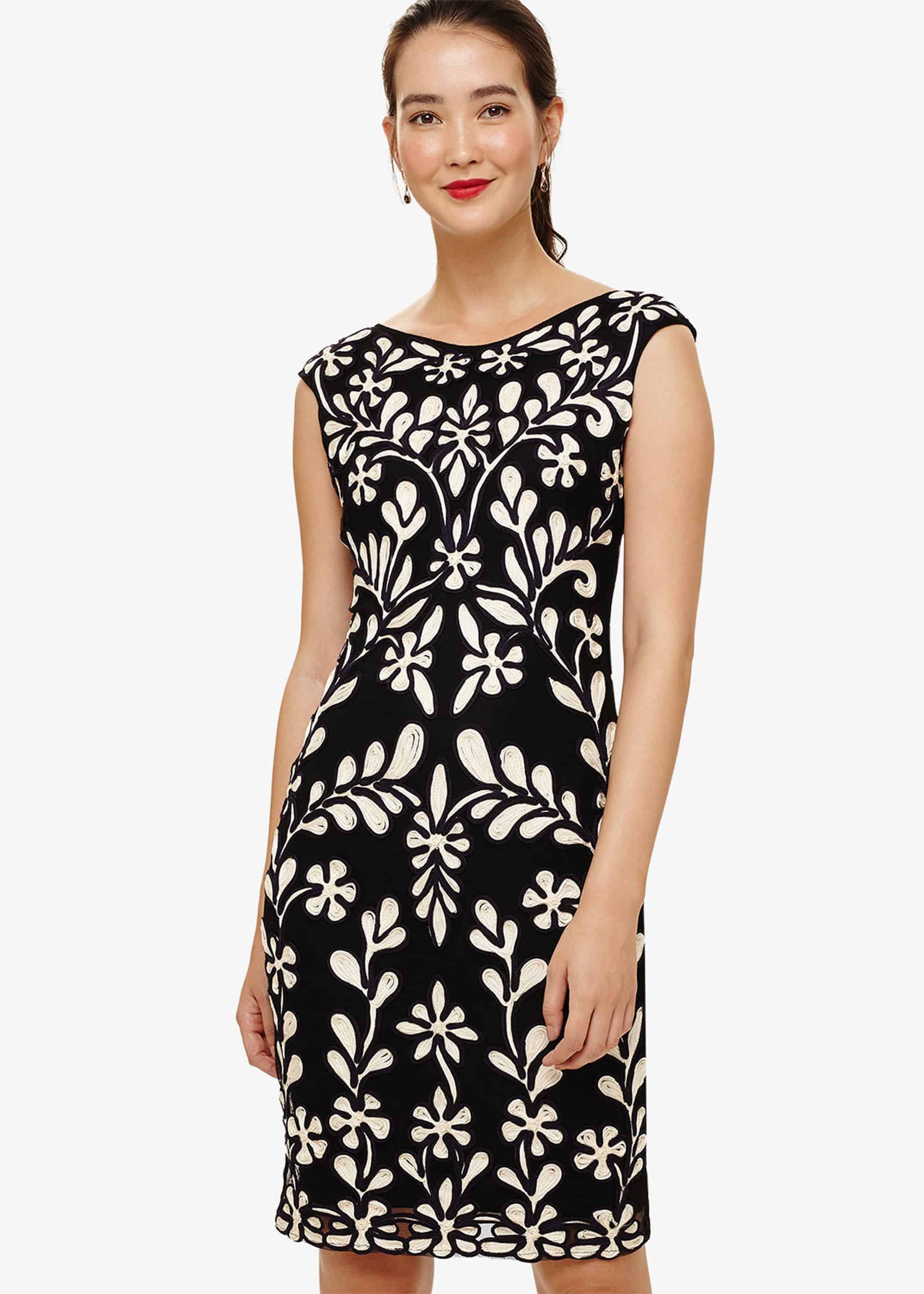 Emelia Tapework Lace Dress
