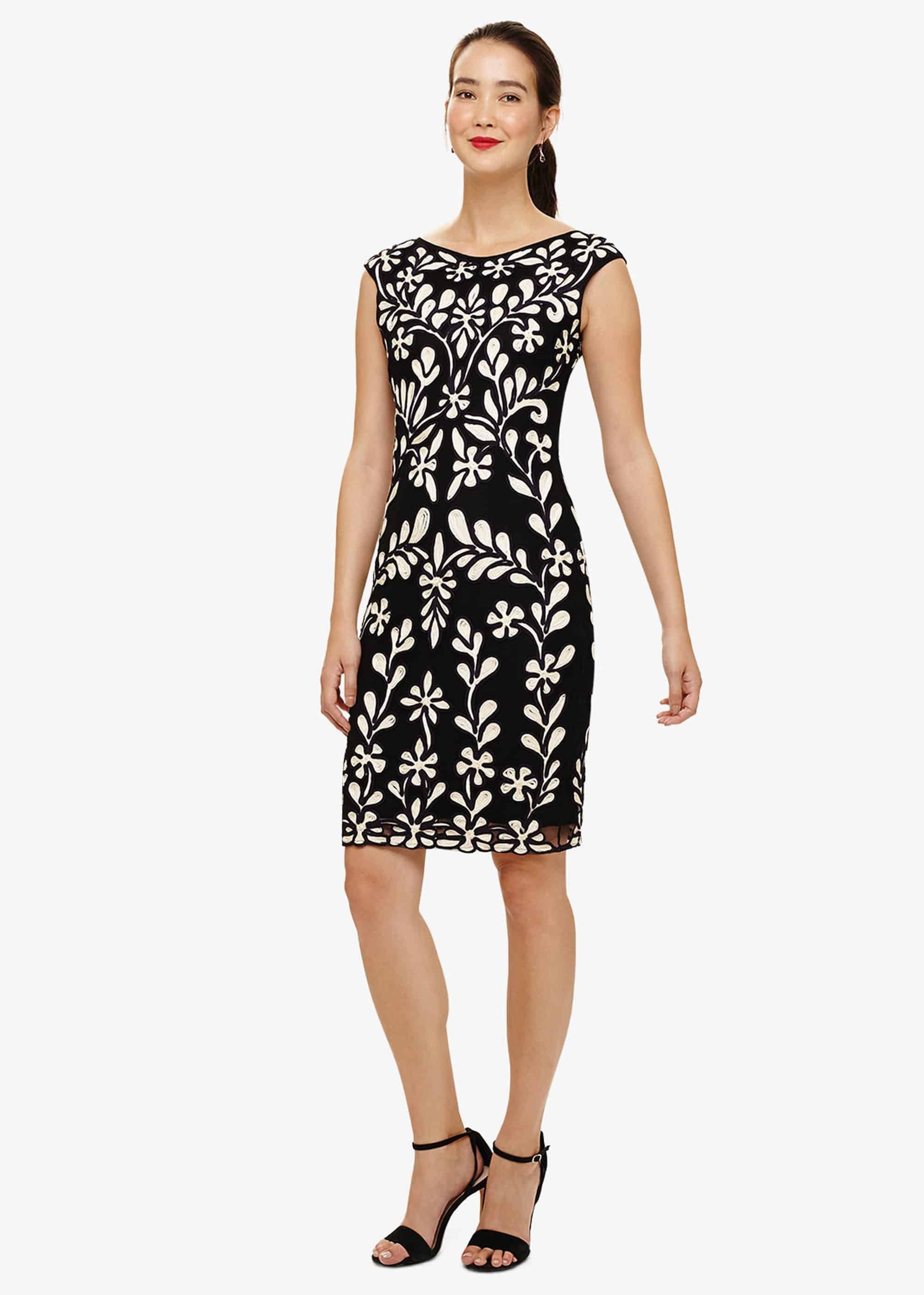 Emelia Tapework Lace Dress