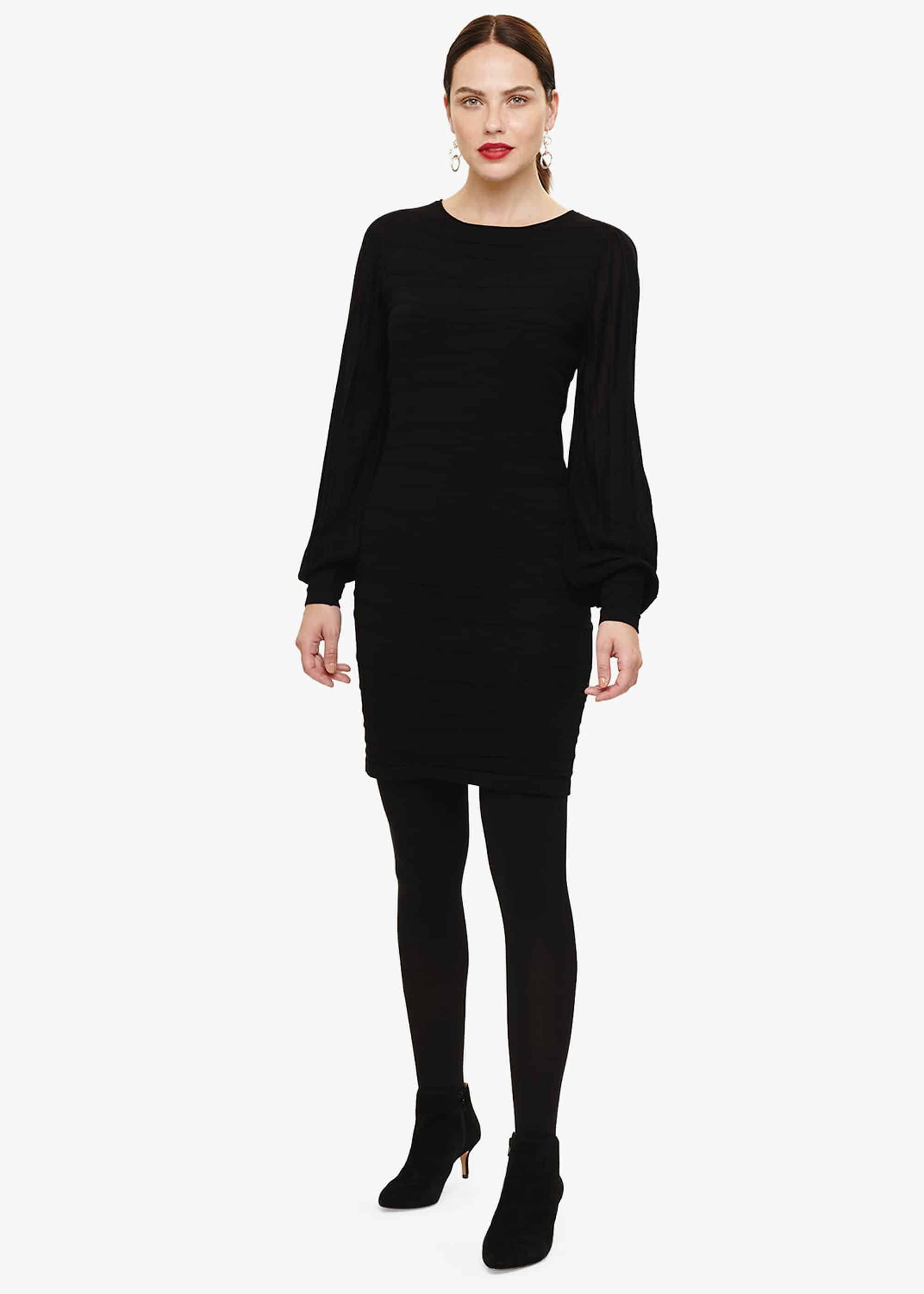 Benita Balloon Sleeve Dress
