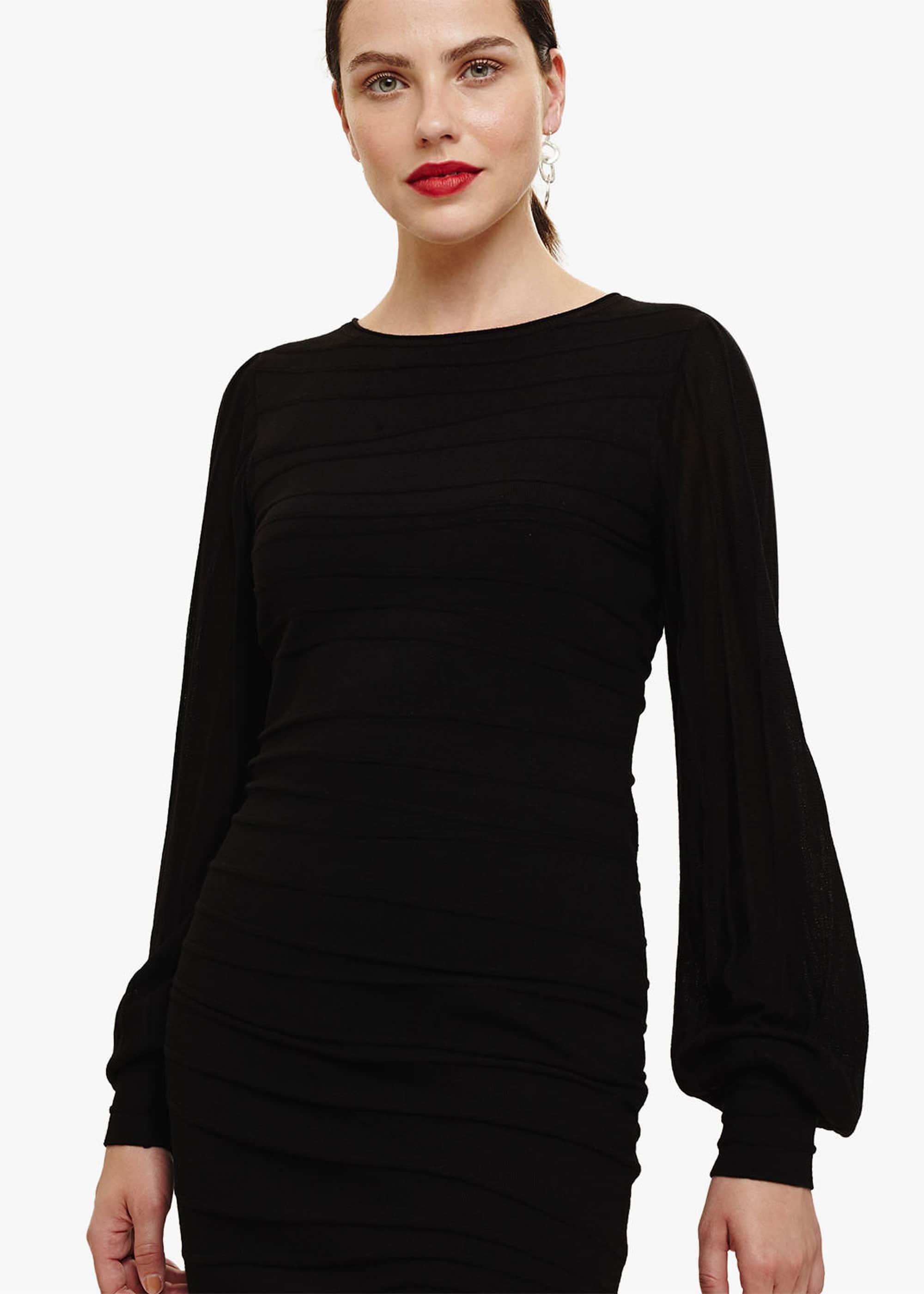 Benita Balloon Sleeve Dress