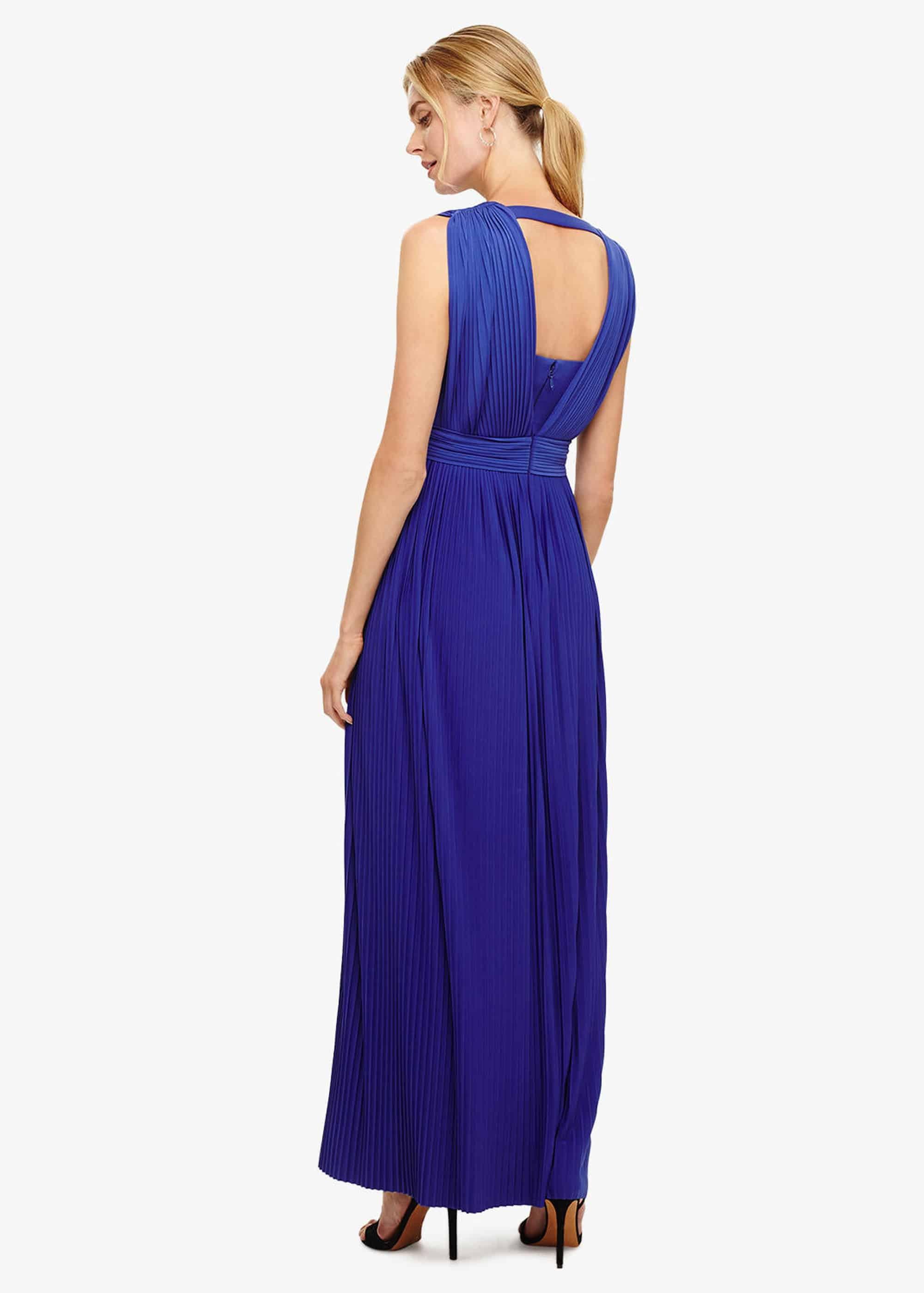 Aldora Pleated Maxi Dress