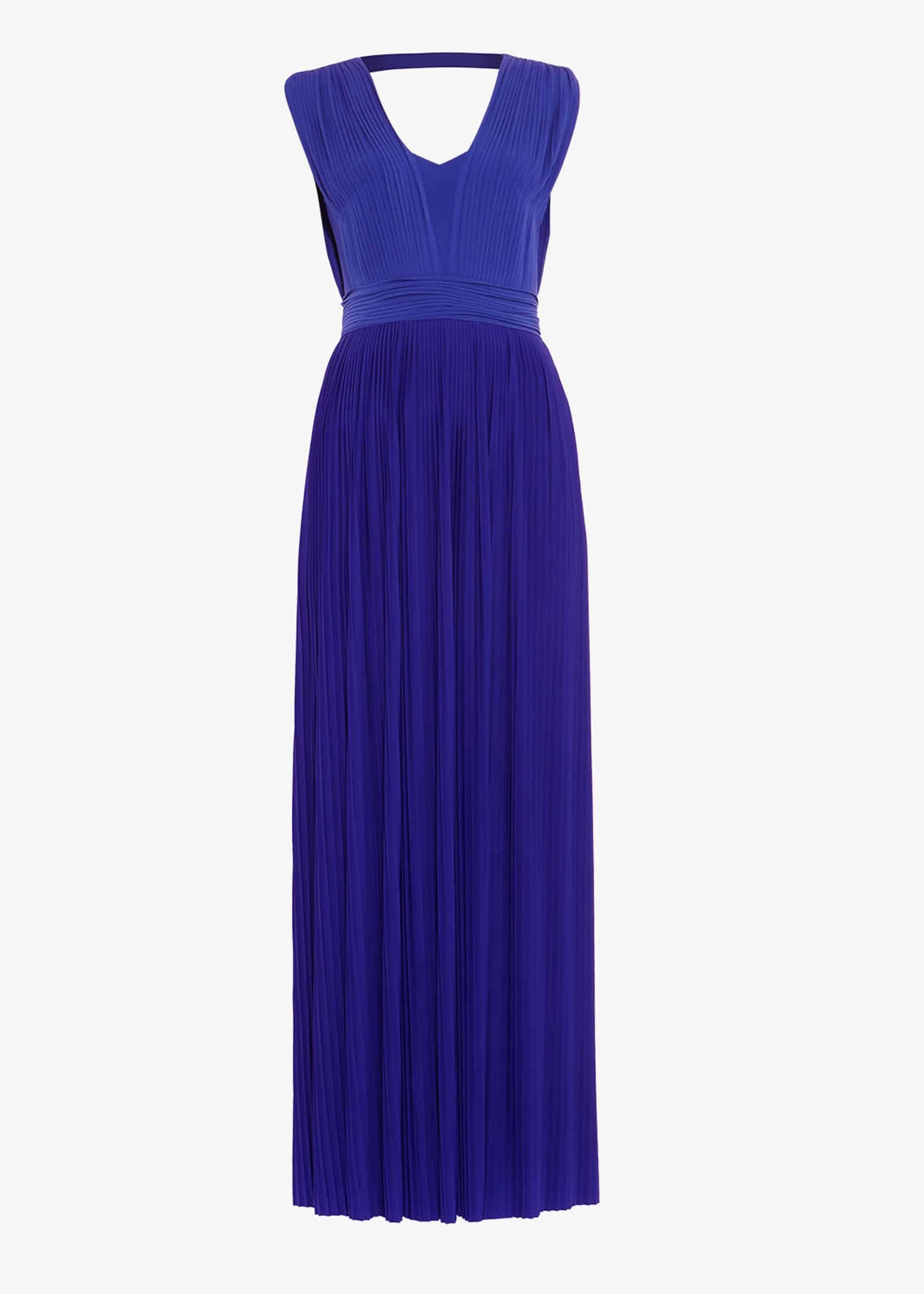 Aldora Pleated Maxi Dress