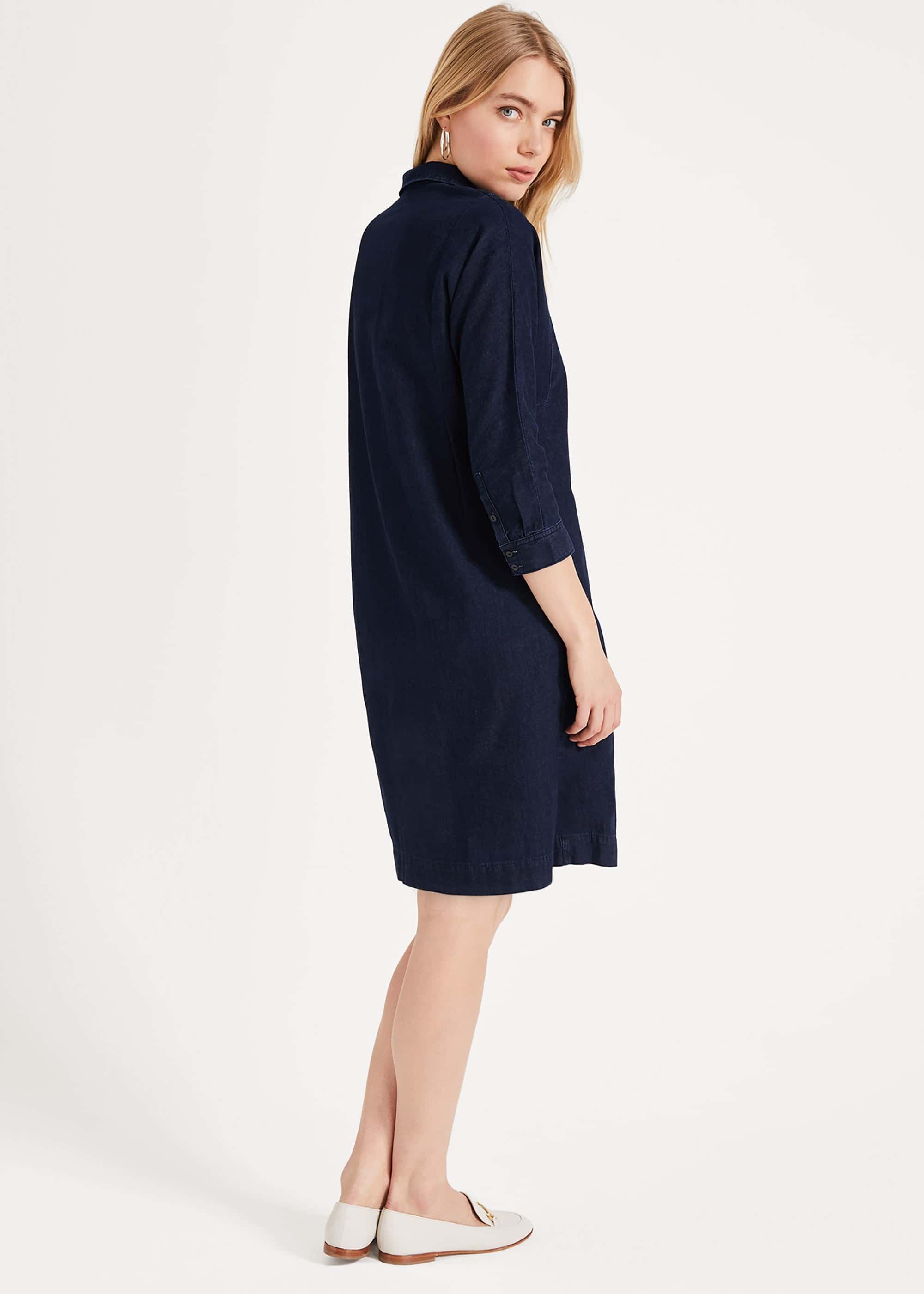 Kathy Denim Shirt Dress