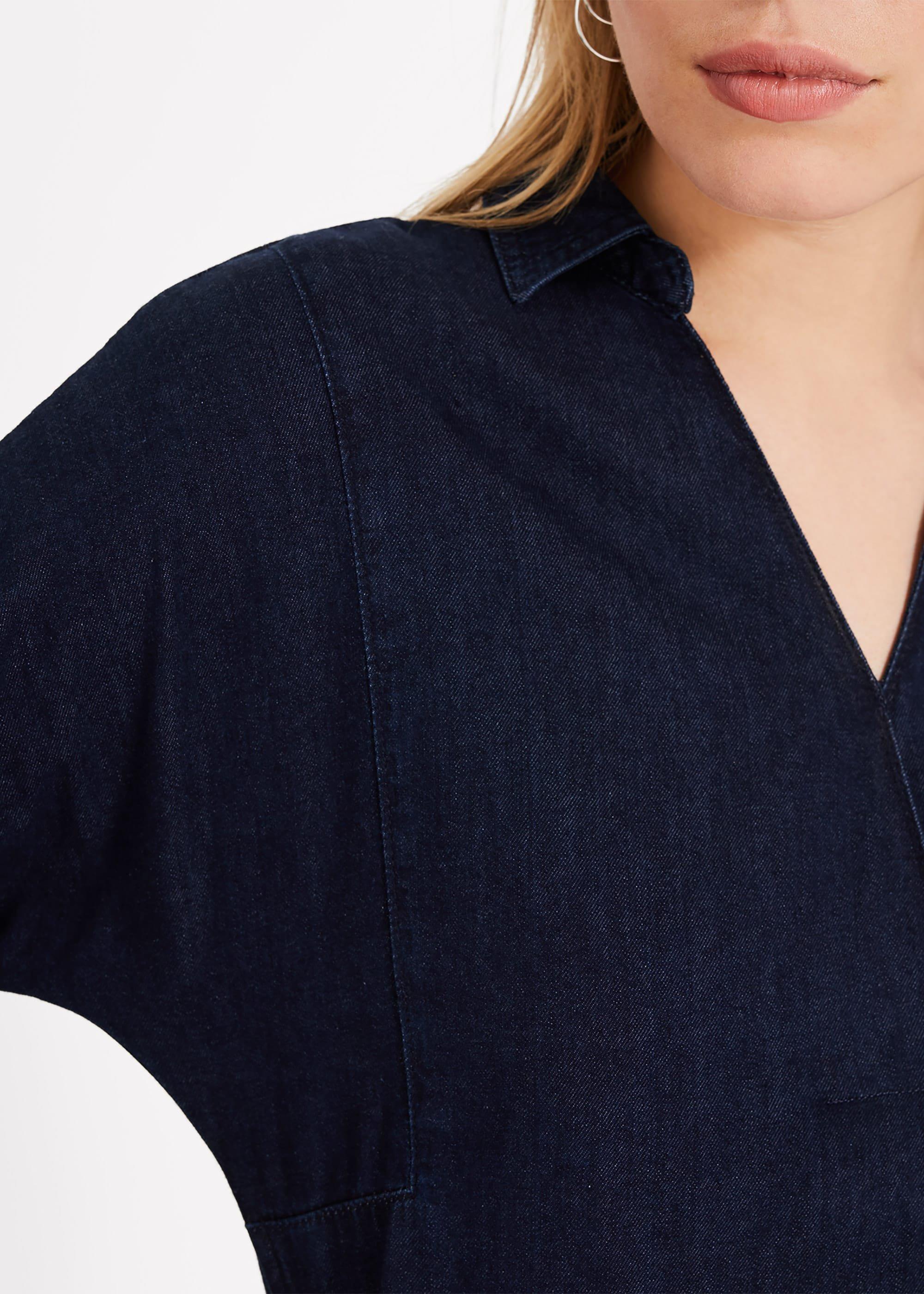 Kathy Denim Shirt Dress
