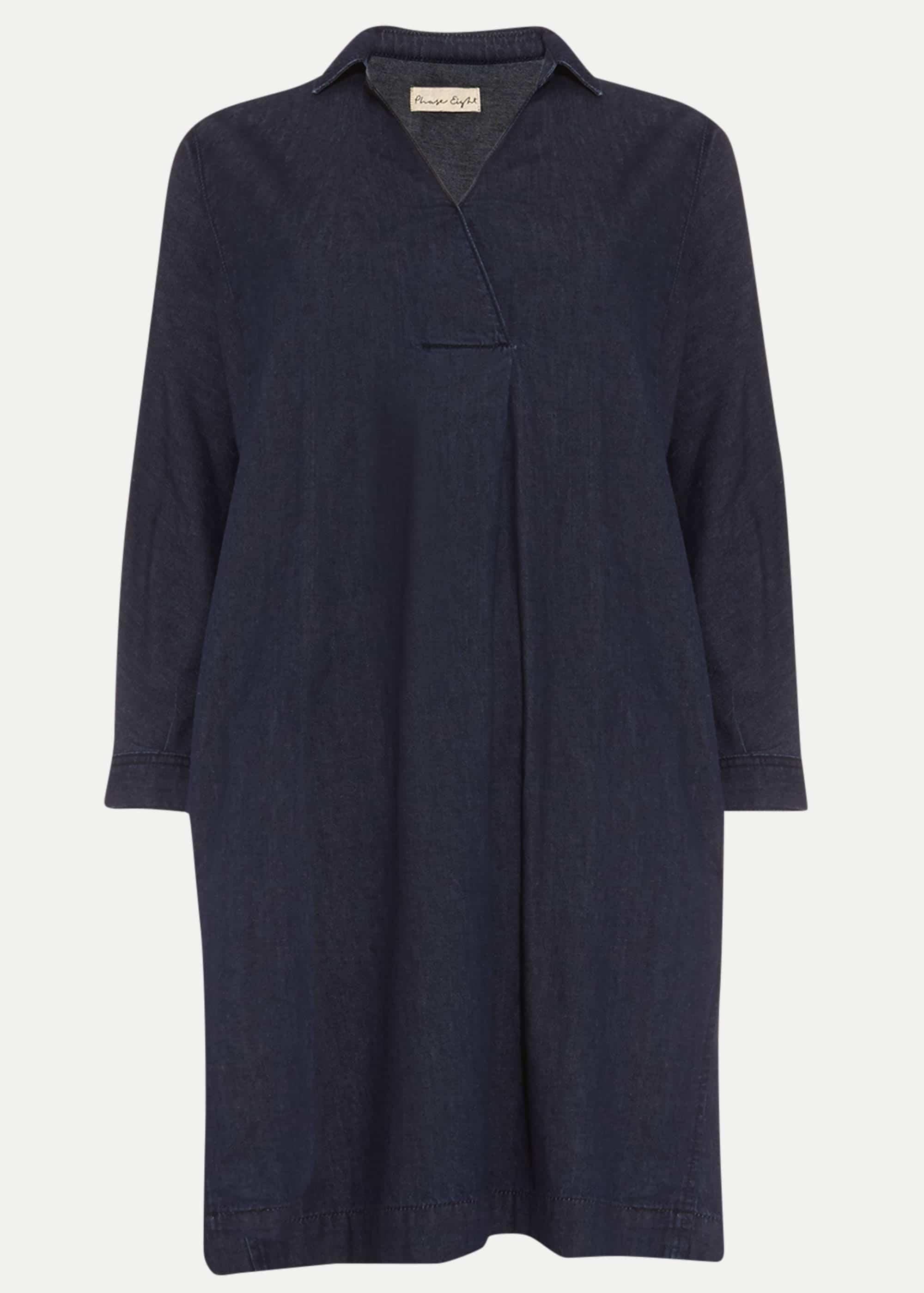 Kathy Denim Shirt Dress
