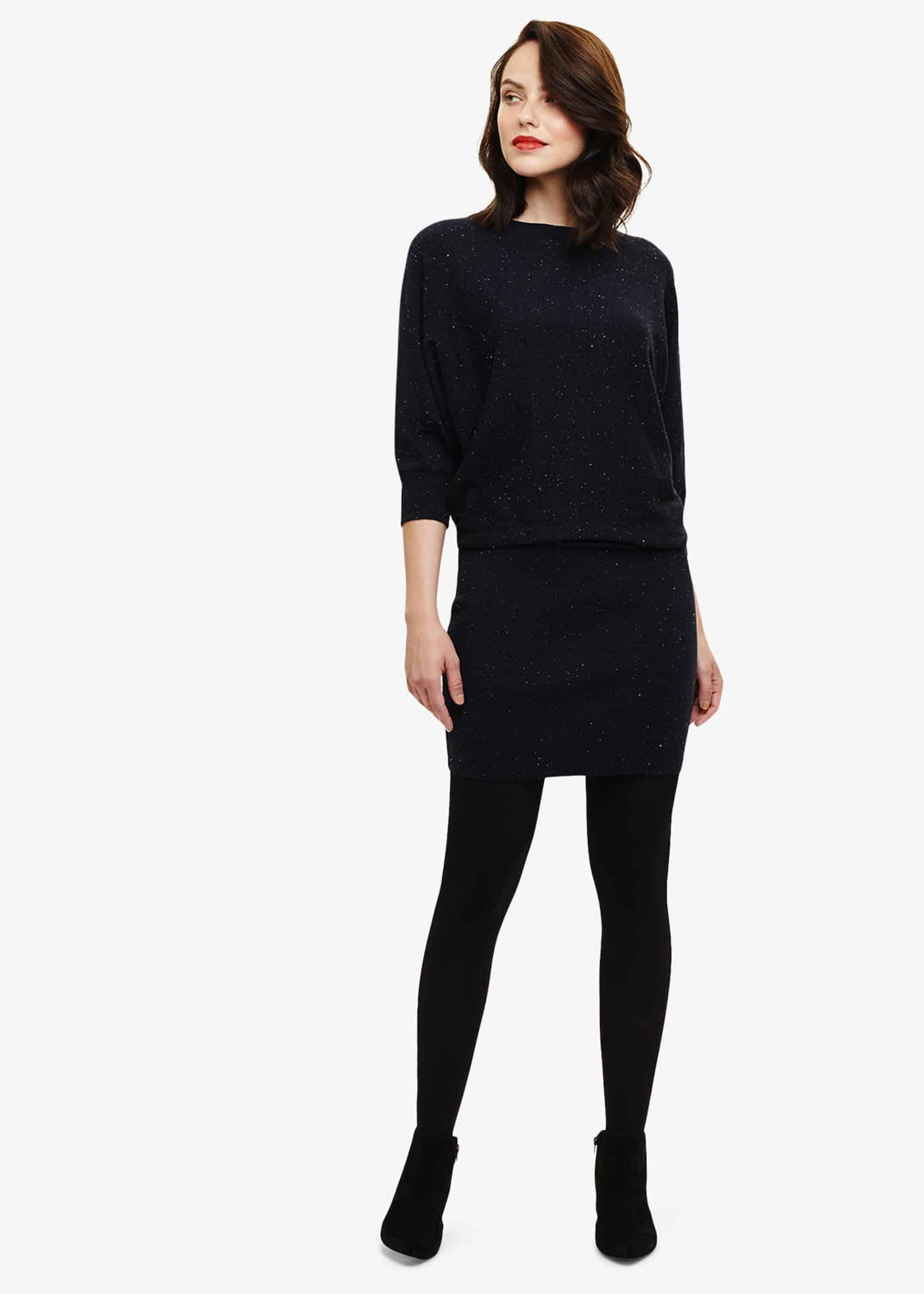 Becca Fleck Yarn Knitted Dress