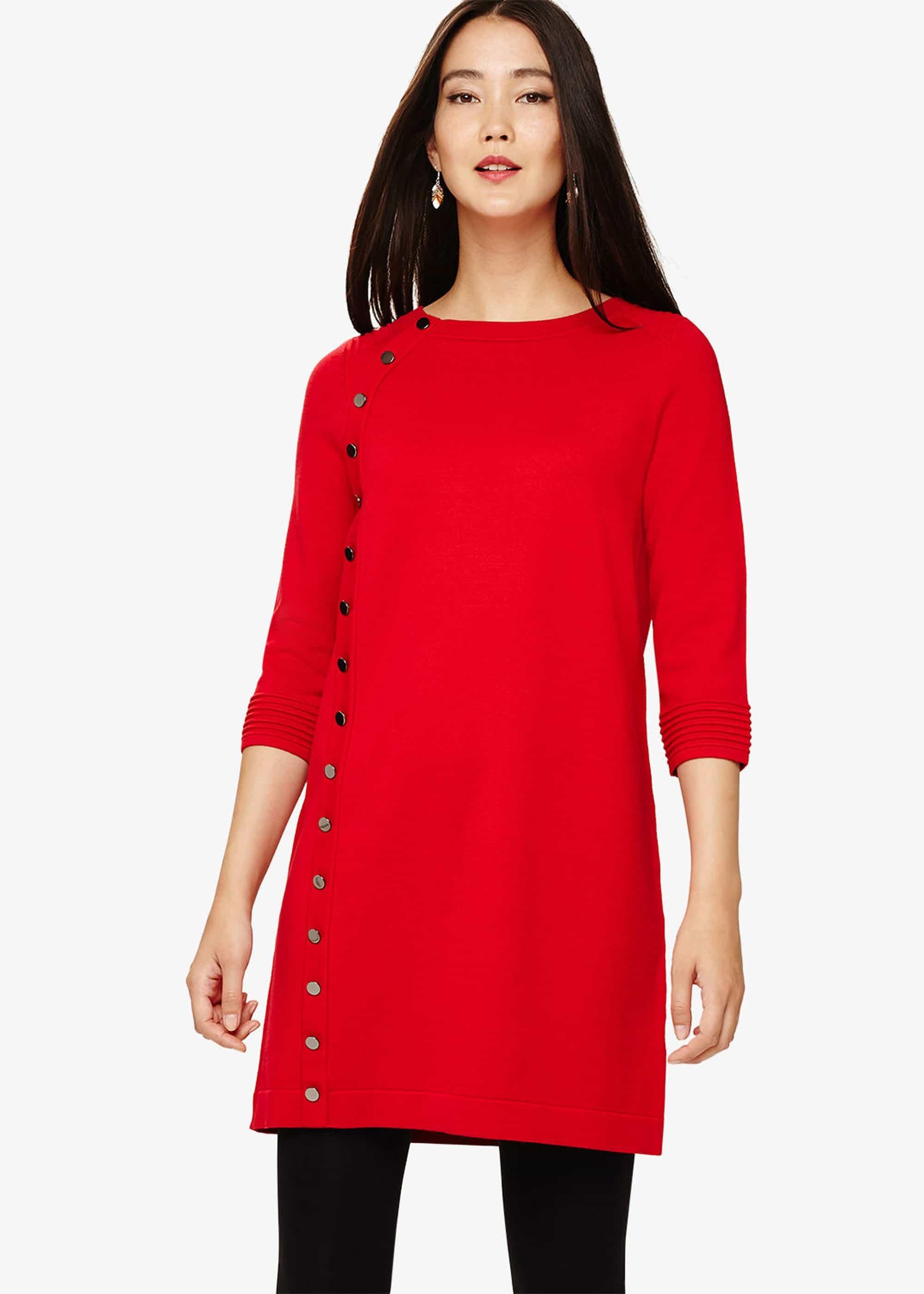 Bellatrix Button Knitted Dress