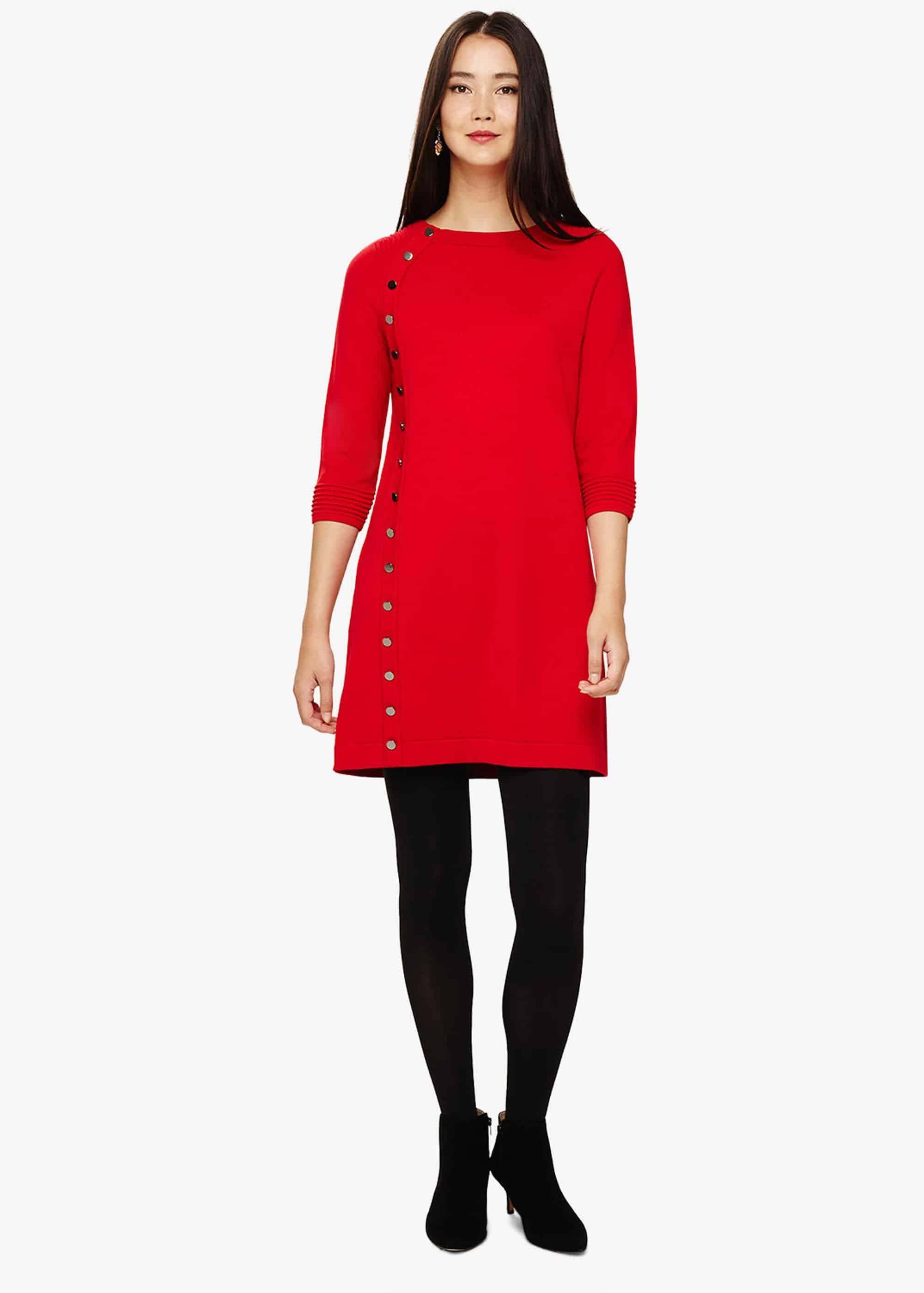 Bellatrix Button Knitted Dress