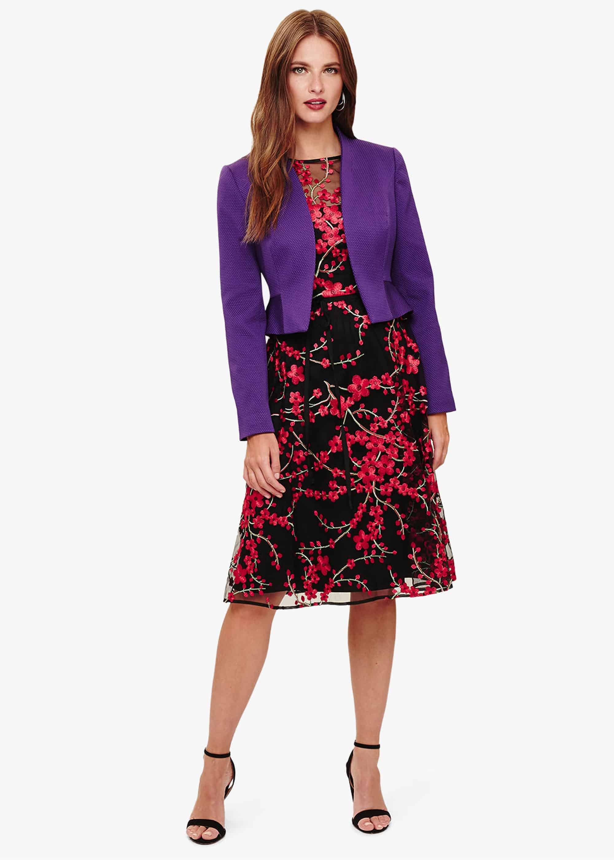 Sable Embroidered Dress