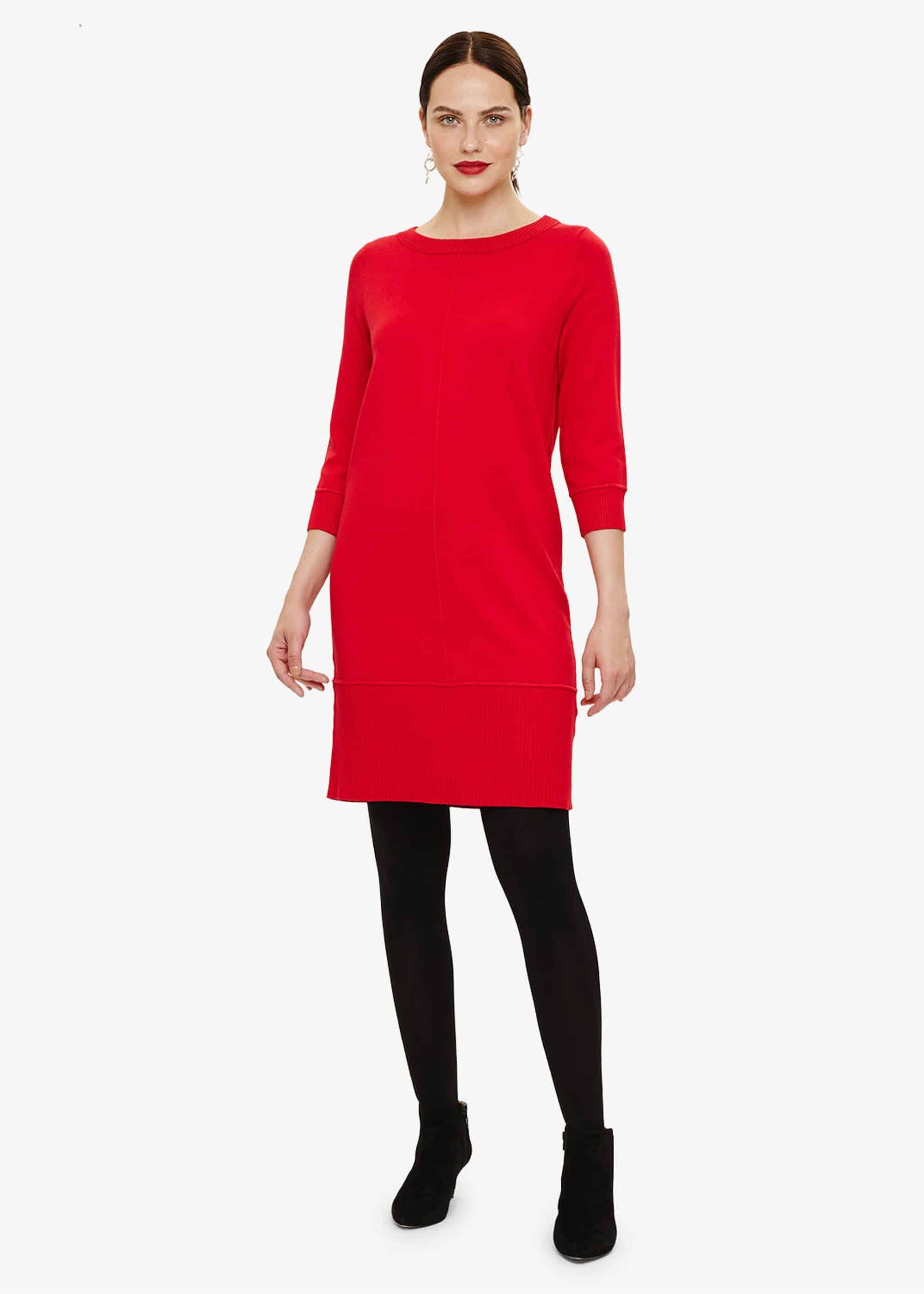 Shiloh Exposed Seam Knitted Dress