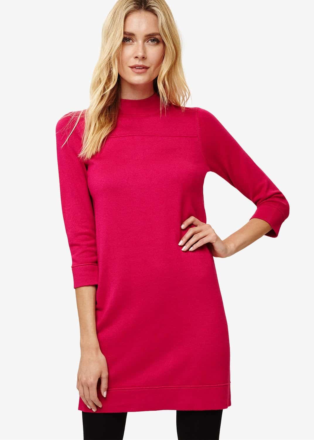 Tillie Turtle Neck Knitted Dress