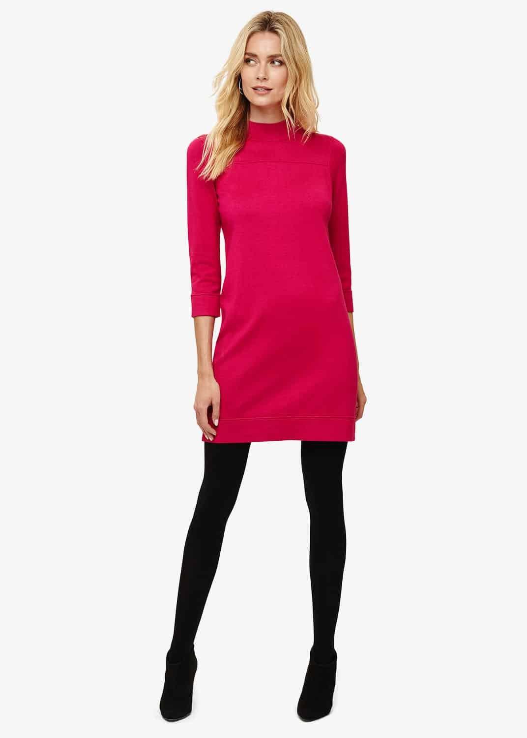 Tillie Turtle Neck Knitted Dress
