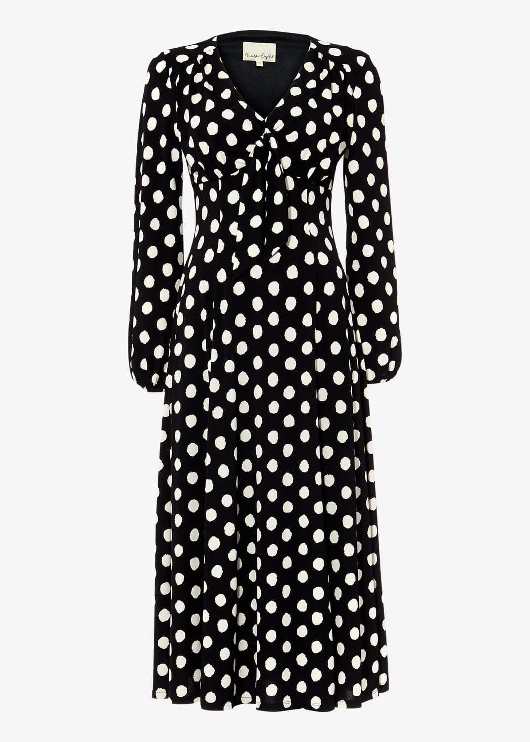 Siana Spot Midi Dress