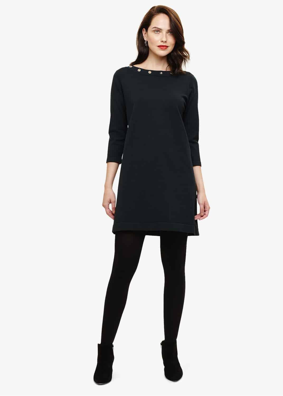Esmerelda Eyelet Knitted Dress