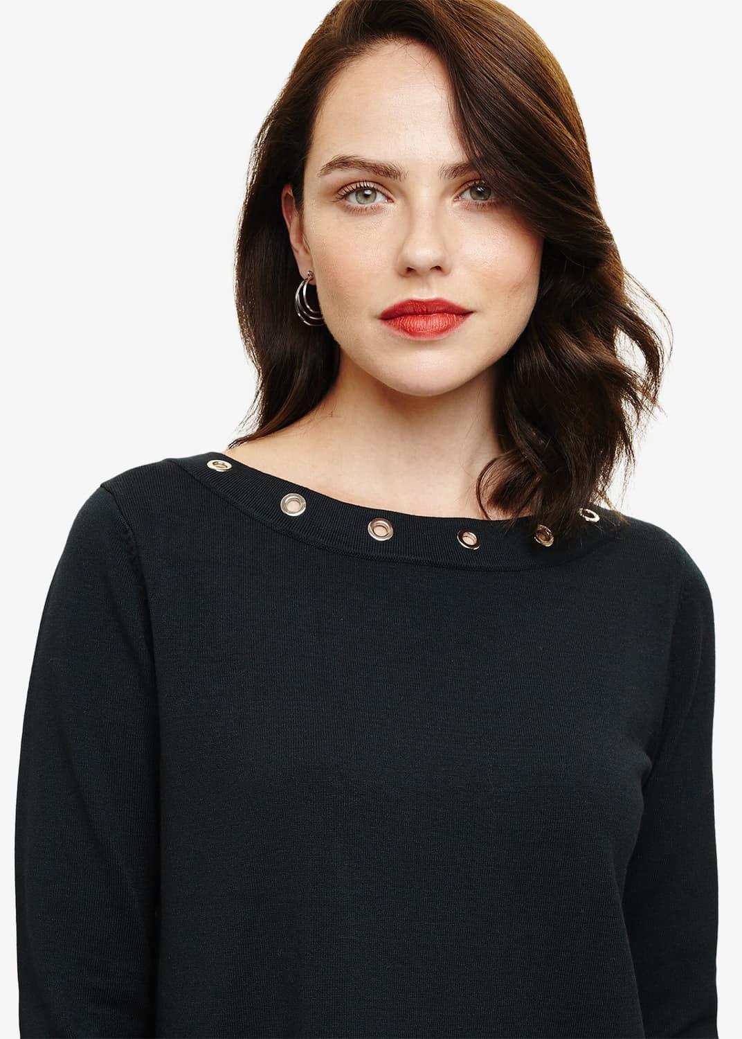 Esmerelda Eyelet Knitted Dress