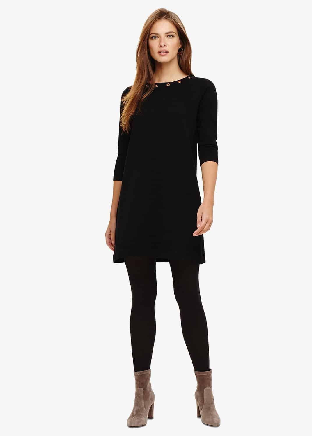 Esmerelda Eyelet Knitted Dress