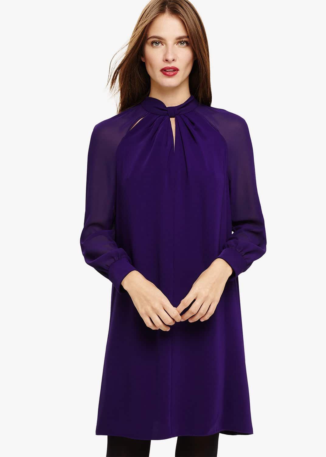Carolina Twist Neck Dress