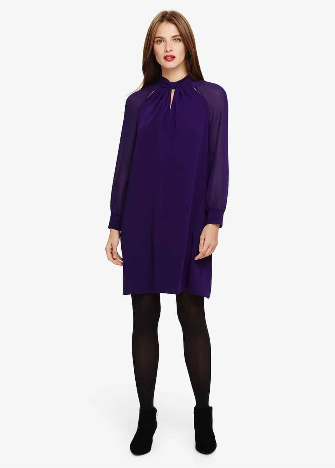 Carolina Twist Neck Dress