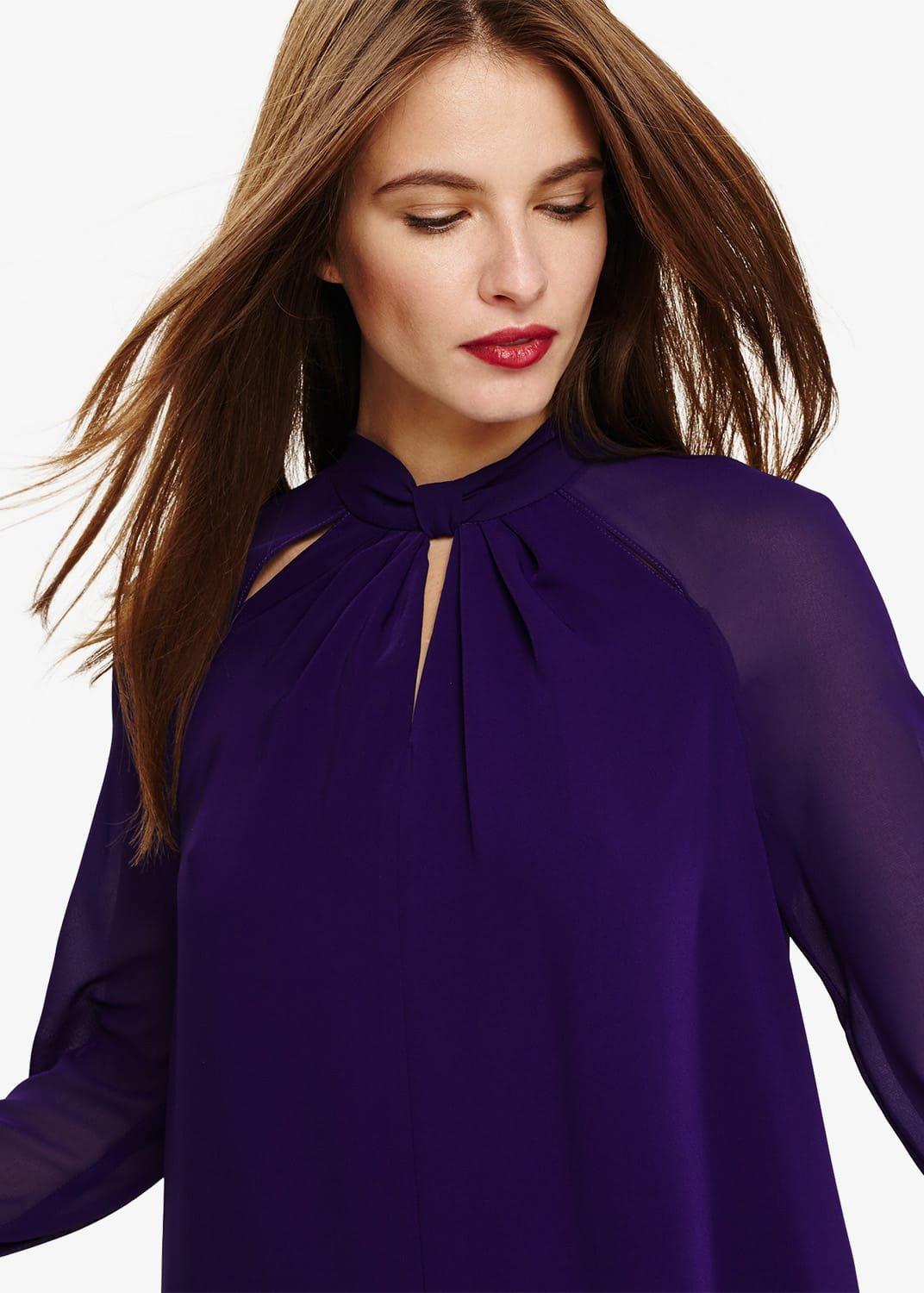 Carolina Twist Neck Dress