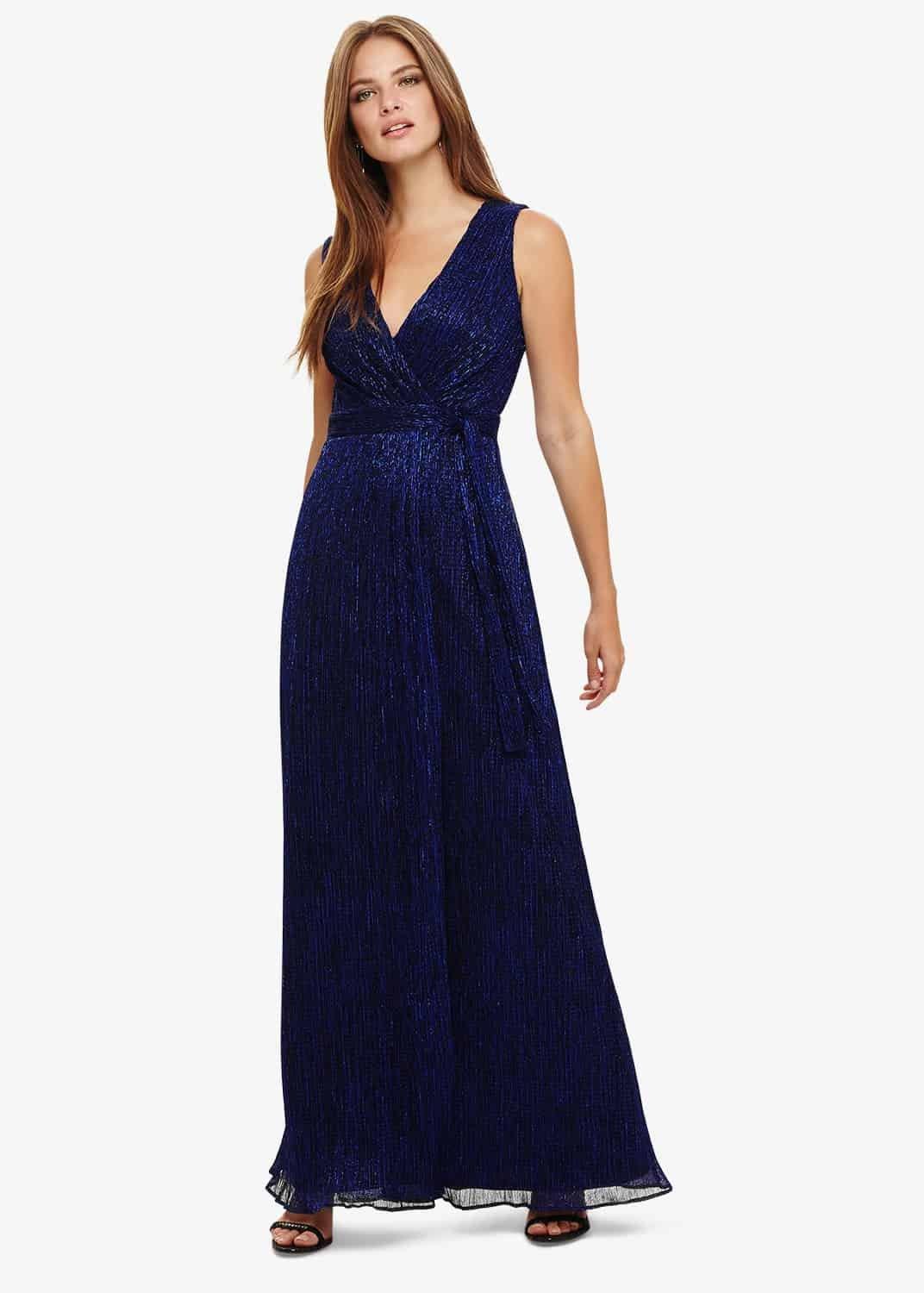 Noelle Wrap Maxi Dress