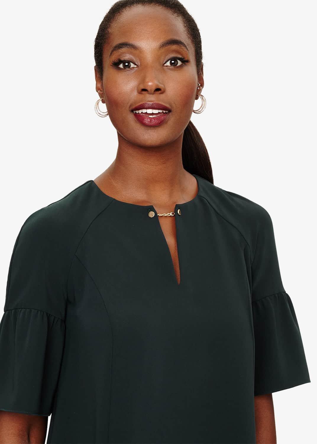 Cara Chain Neck Dress