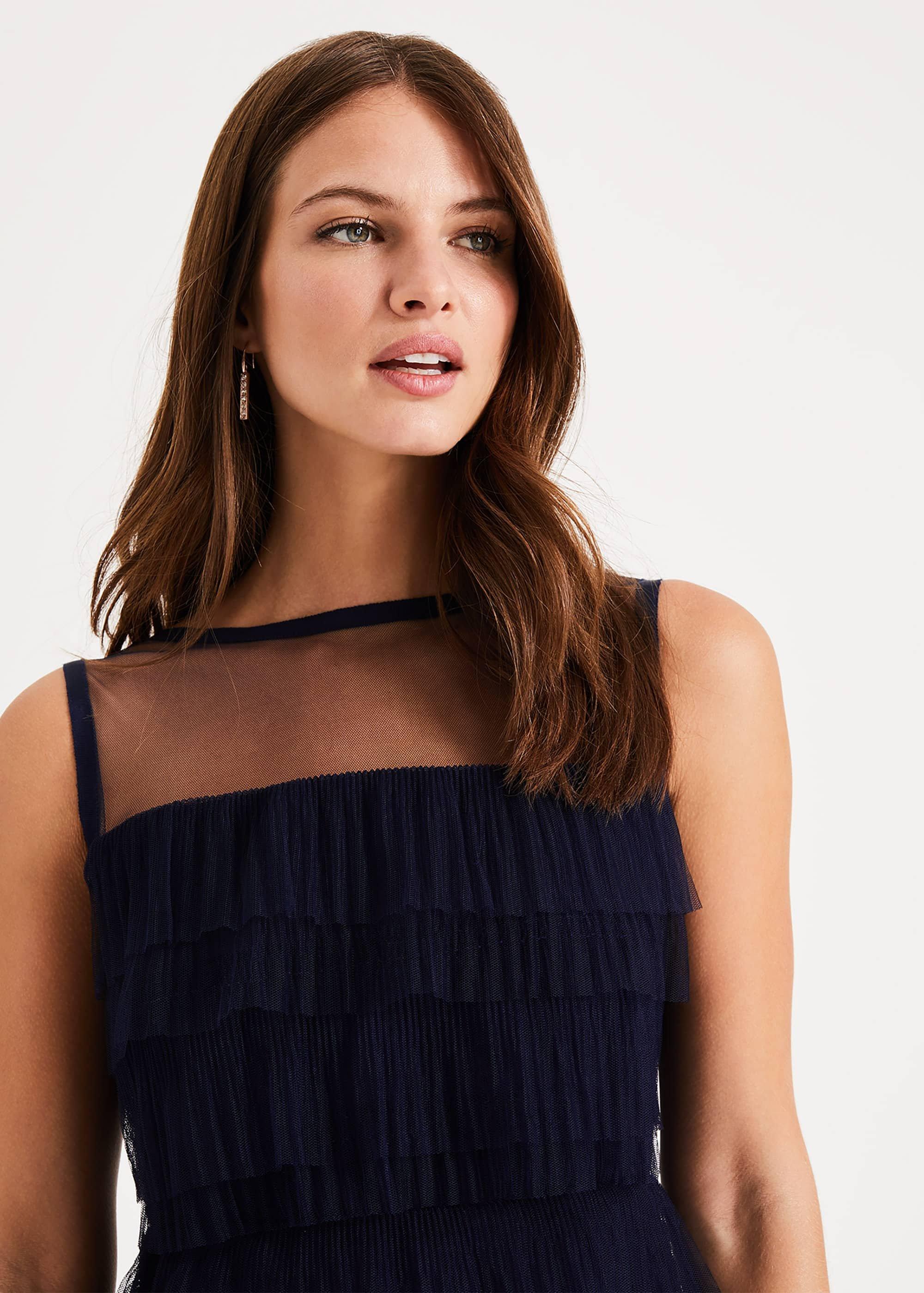 Fleur Tiered Tulle Maxi Dress