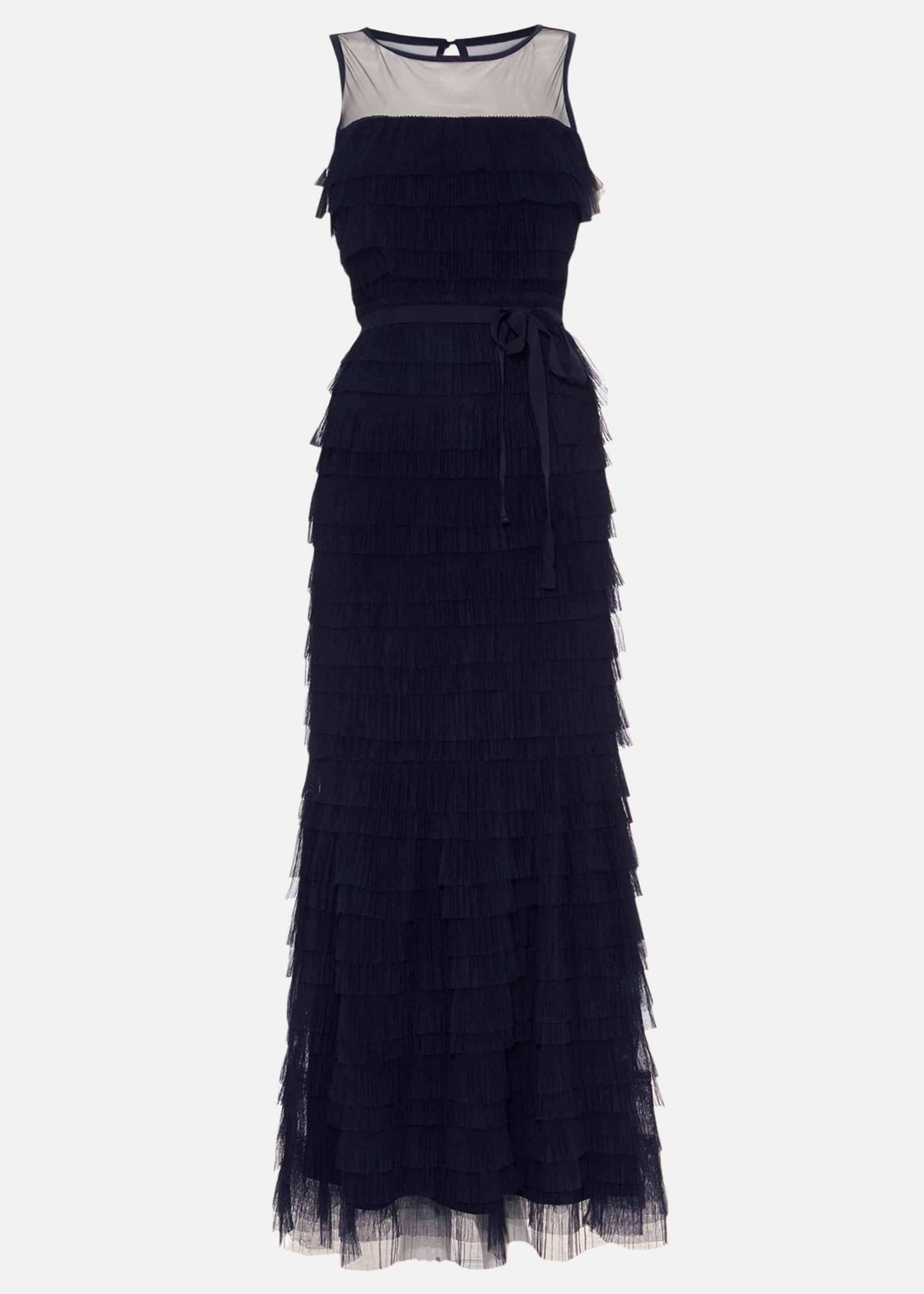 Fleur Tiered Tulle Maxi Dress