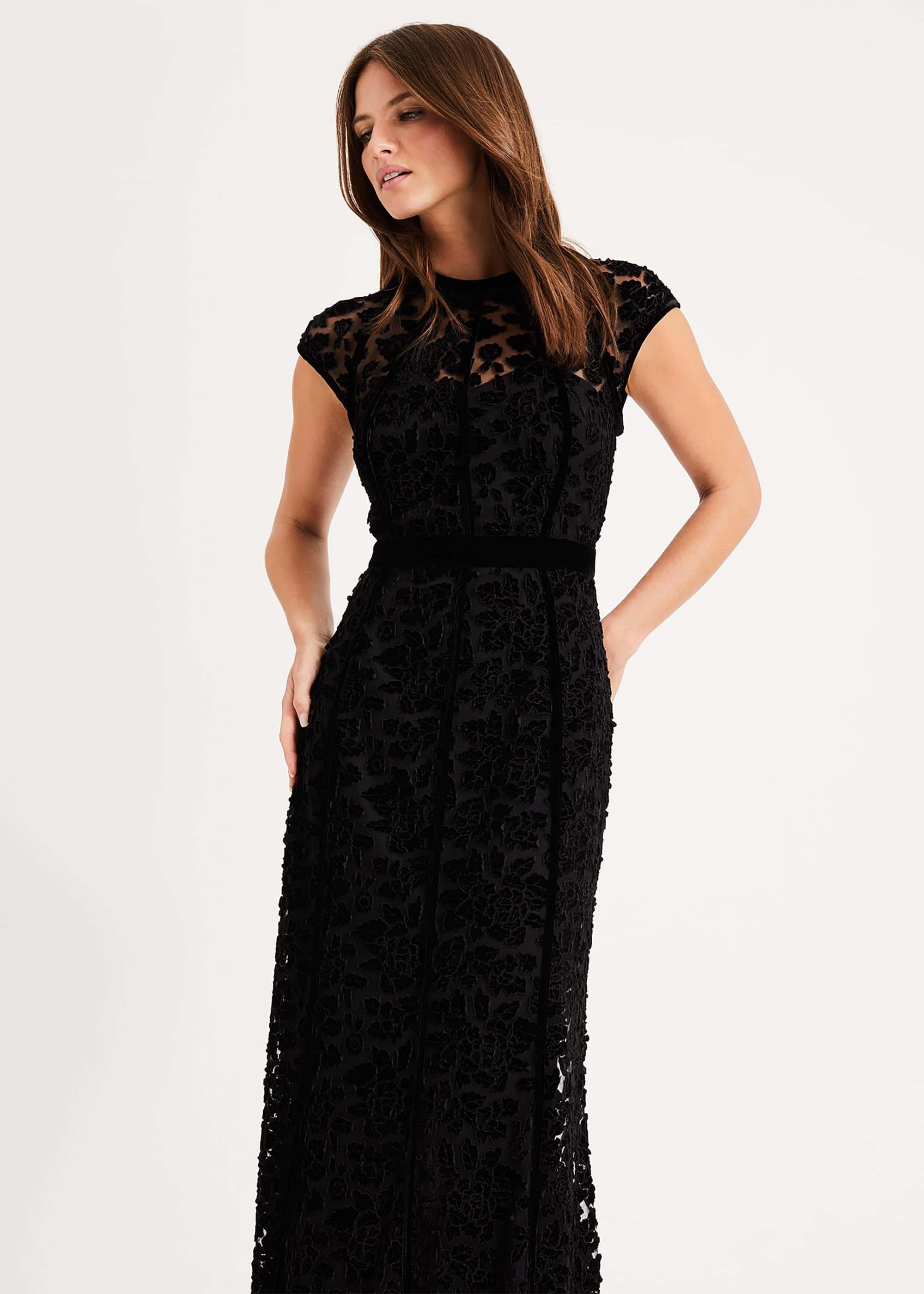 Cleo Velvet Maxi Dress