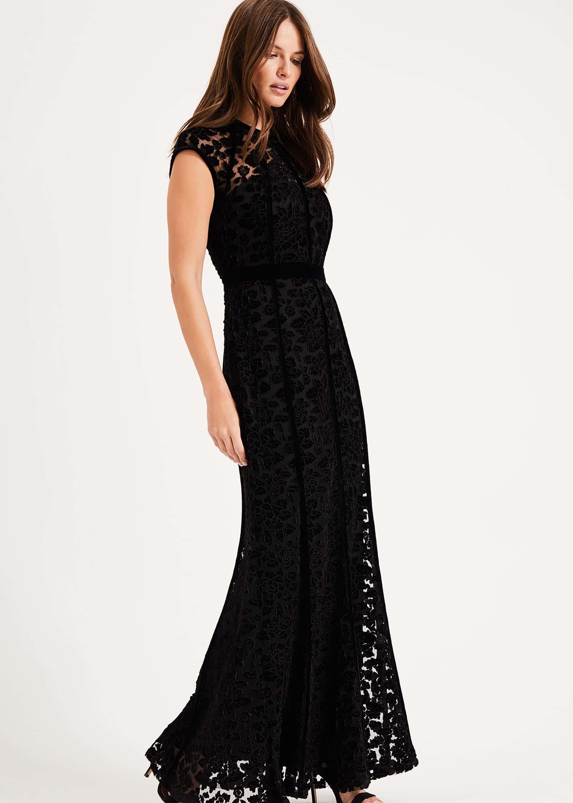 Cleo Velvet Maxi Dress