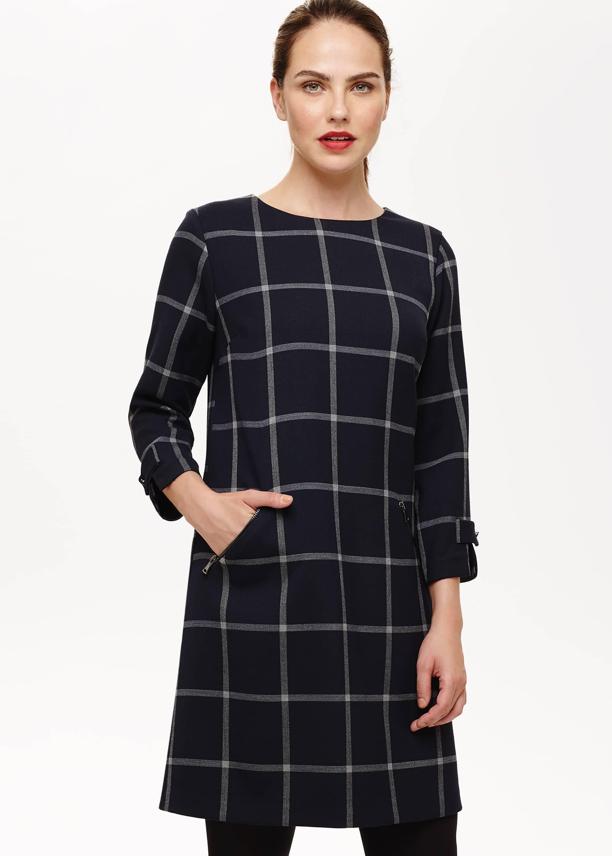 Hermione Check Dress