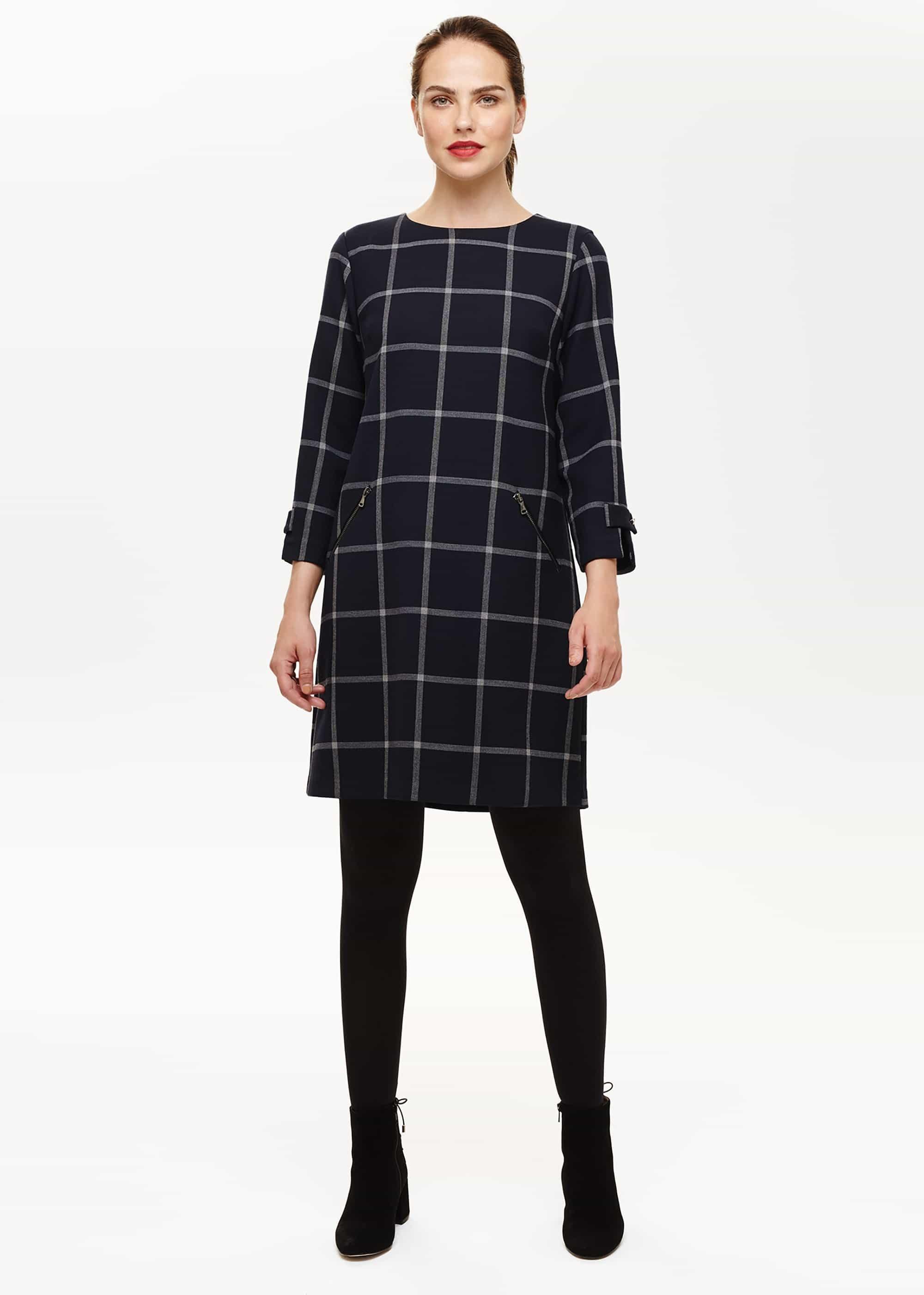 Hermione Check Dress