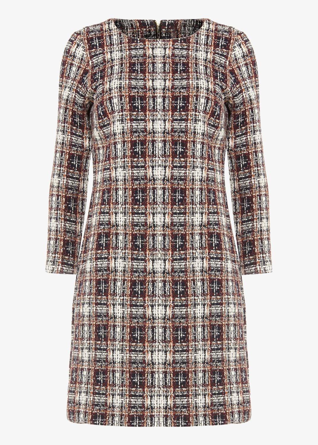 Chasity Check Tunic Dress