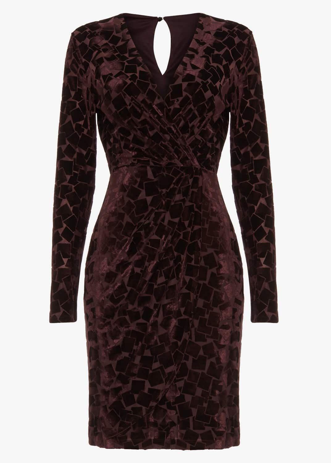 Stella Velvet Wrap Dress